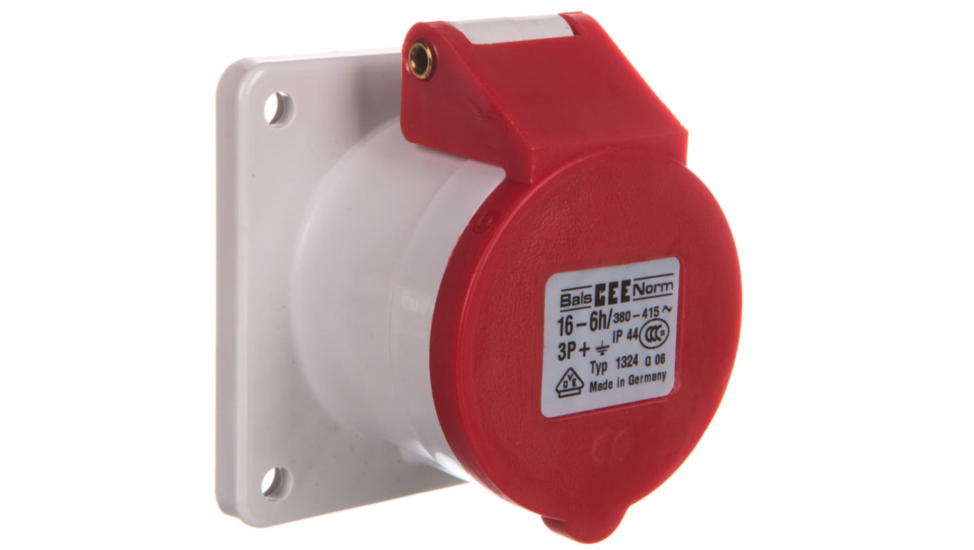 

Gniazdo tablicowe proste 16A 4P tablicowe IP44 1324