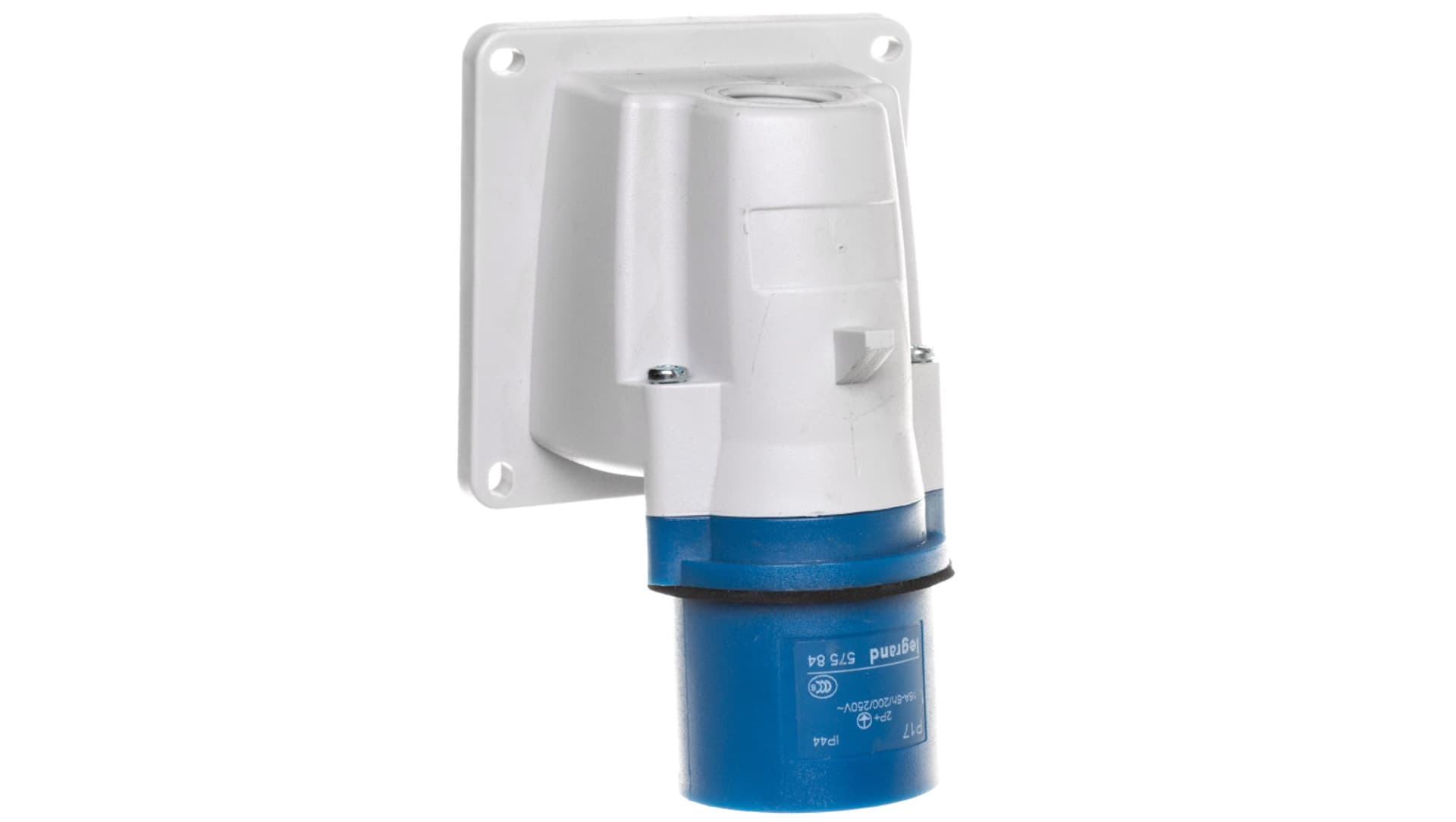 

Wtyczka odbiornikowa 3P 16A 230V niebieska IP44 P17 057584