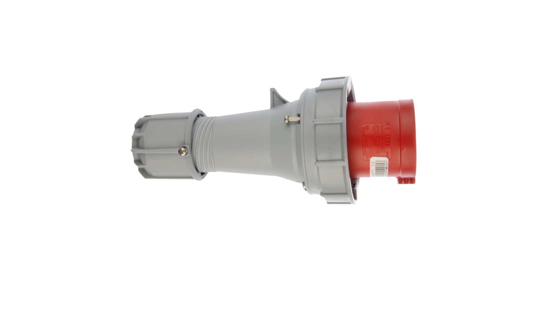 

Wtyczka przenośna 63A 5P 400V czerwona IP67 POWER TWIST 035-6