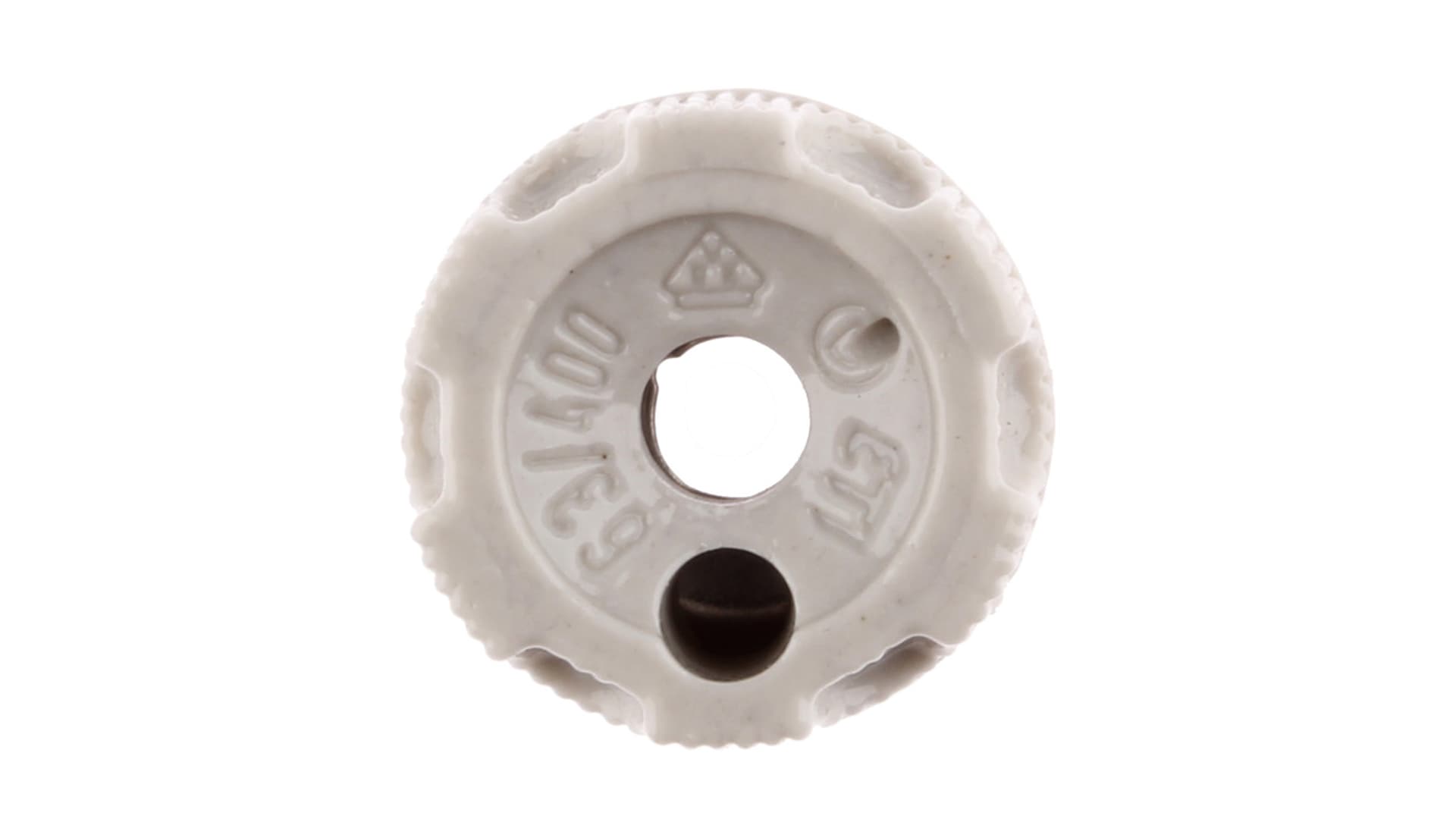 

Główka bezpiecznikowa D02 porcelana /do plombowania/ KN D02P 002232004