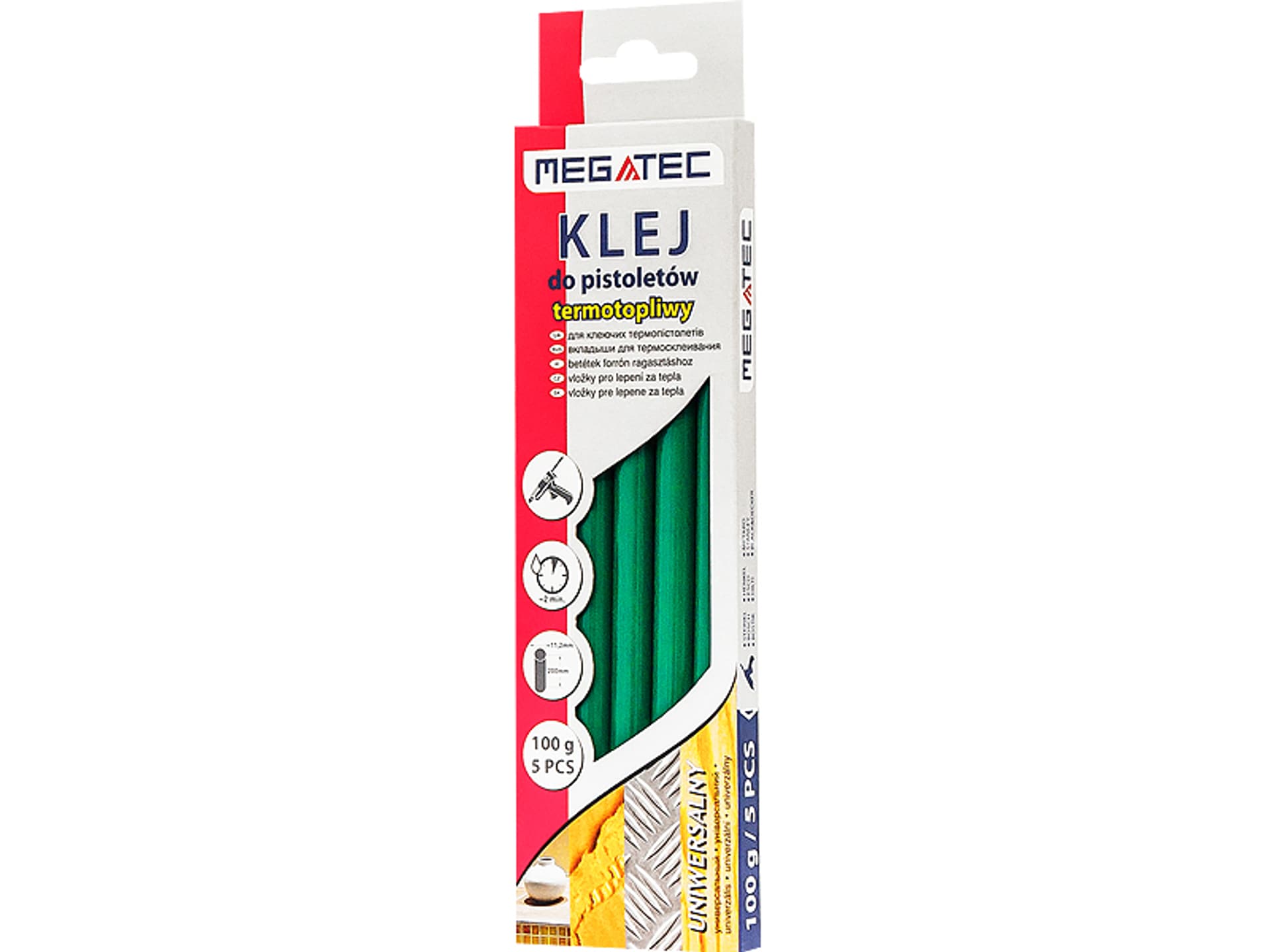 

4829# Klej gruby 11,2/200mm zielony 100g