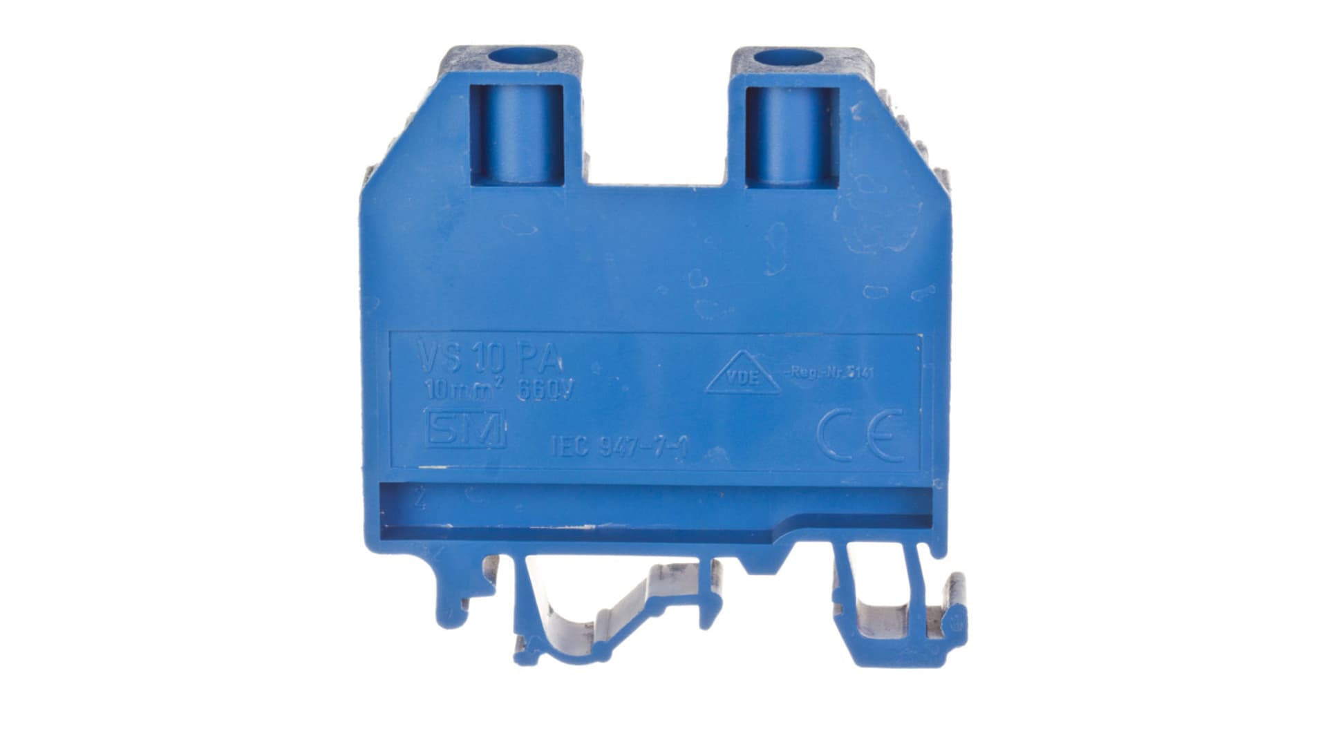 

Złączka szynowa gwintowa 10mm2 niebieska VS 10 PA N 003901102