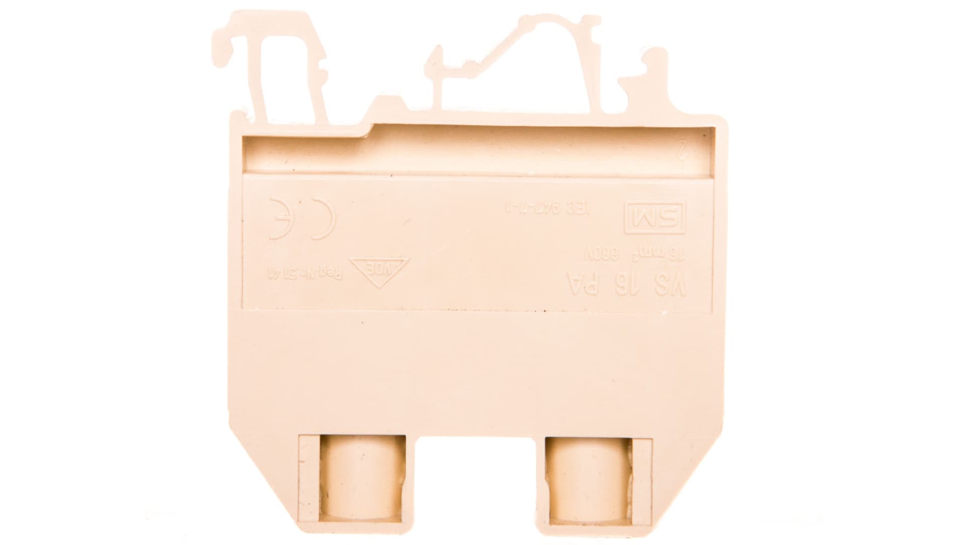 

Złączka szynowa gwintowa 16mm2 beżowa VS 16 PA 003901129