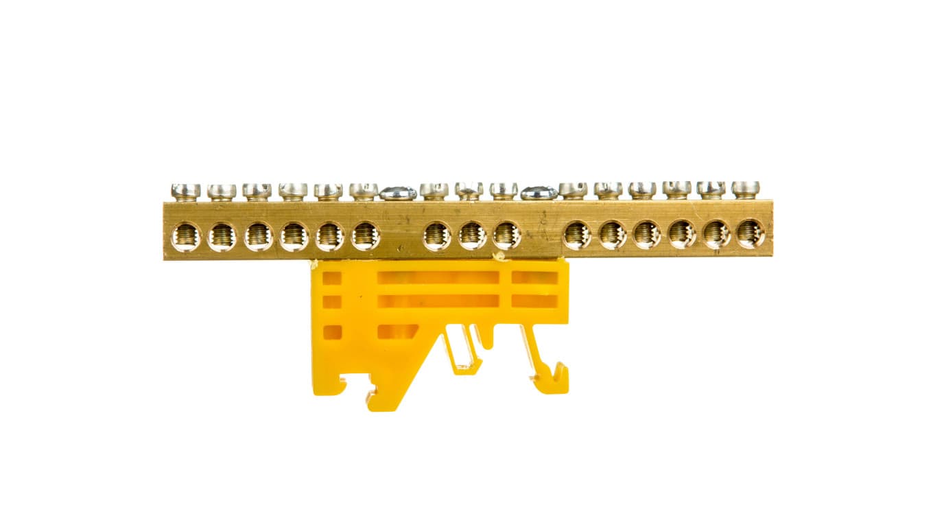 

Zacisk przyłączeniowy 15x4mm2 żółty PE Z-3103 84010004
