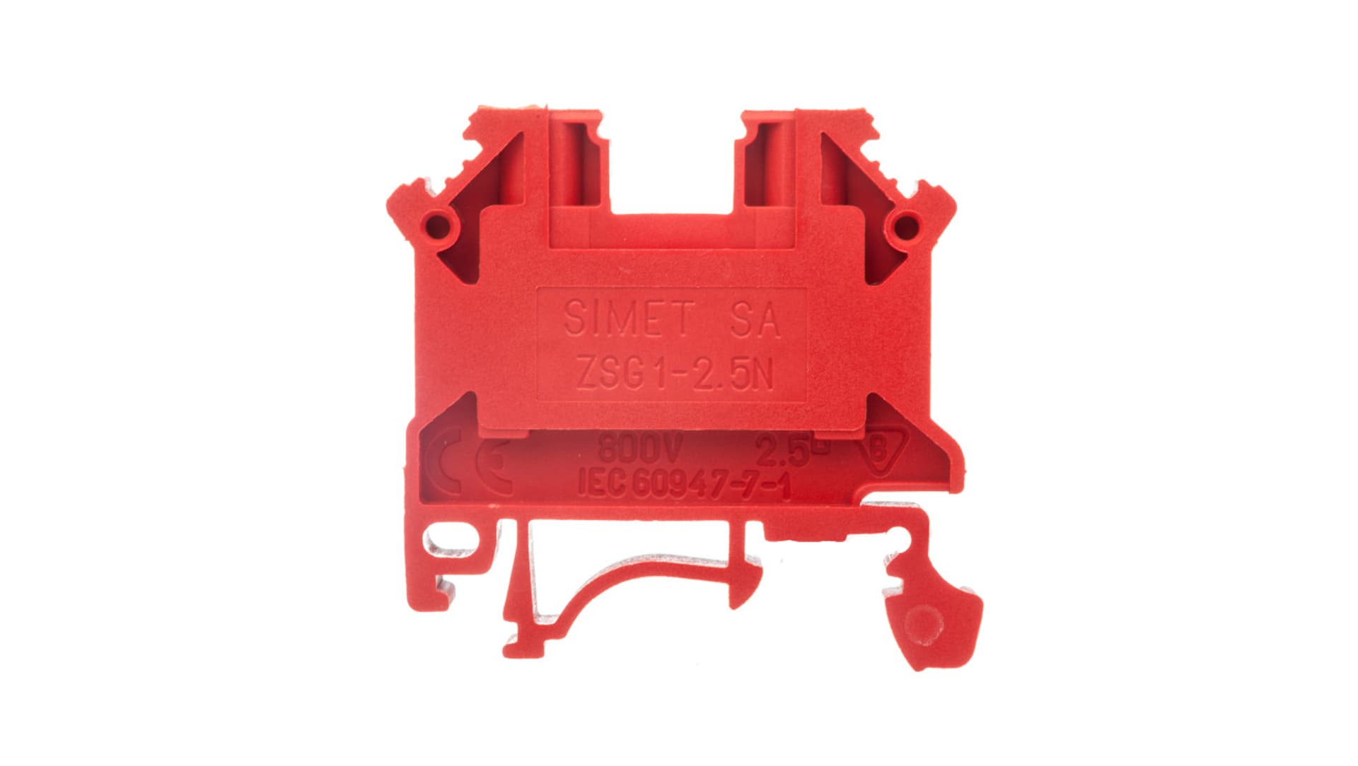

Złączka szynowa 2-przewodowa 2,5mm2 czerwona NOWA ZSG1-2.5Nc 11221311