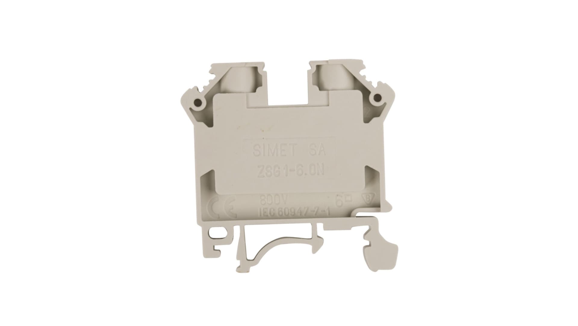 

Złączka szynowa 2-przewodowa 6mm2 szara NOWA ZSG 1-6.0Ns 11421312