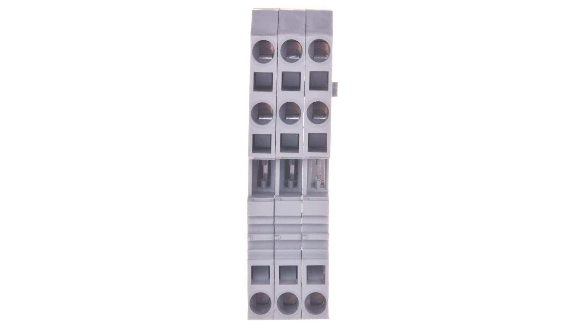 

Złączka szynowa 3-przewodowa 4mm2 szara 281-681