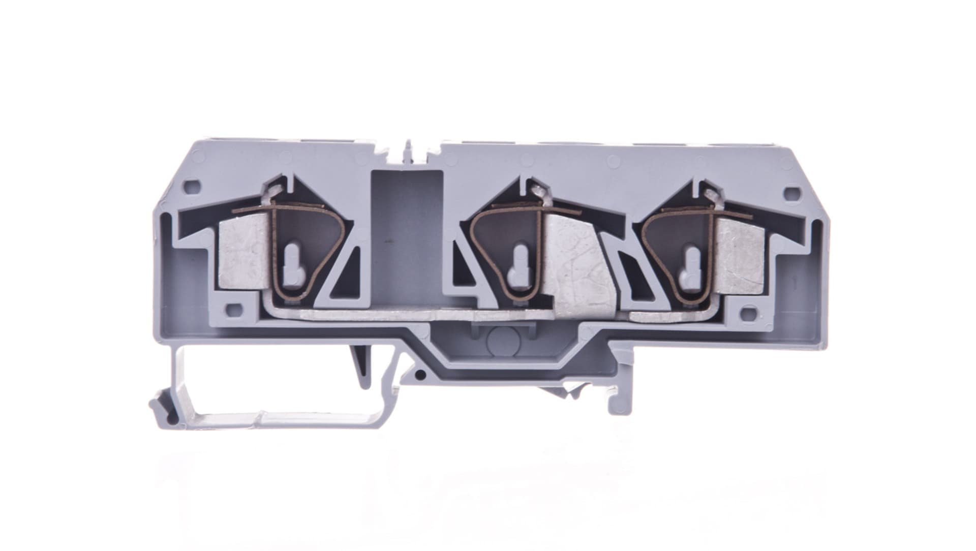 

Złączka szynowa 3-przewodowa 16mm2 szara 283-671