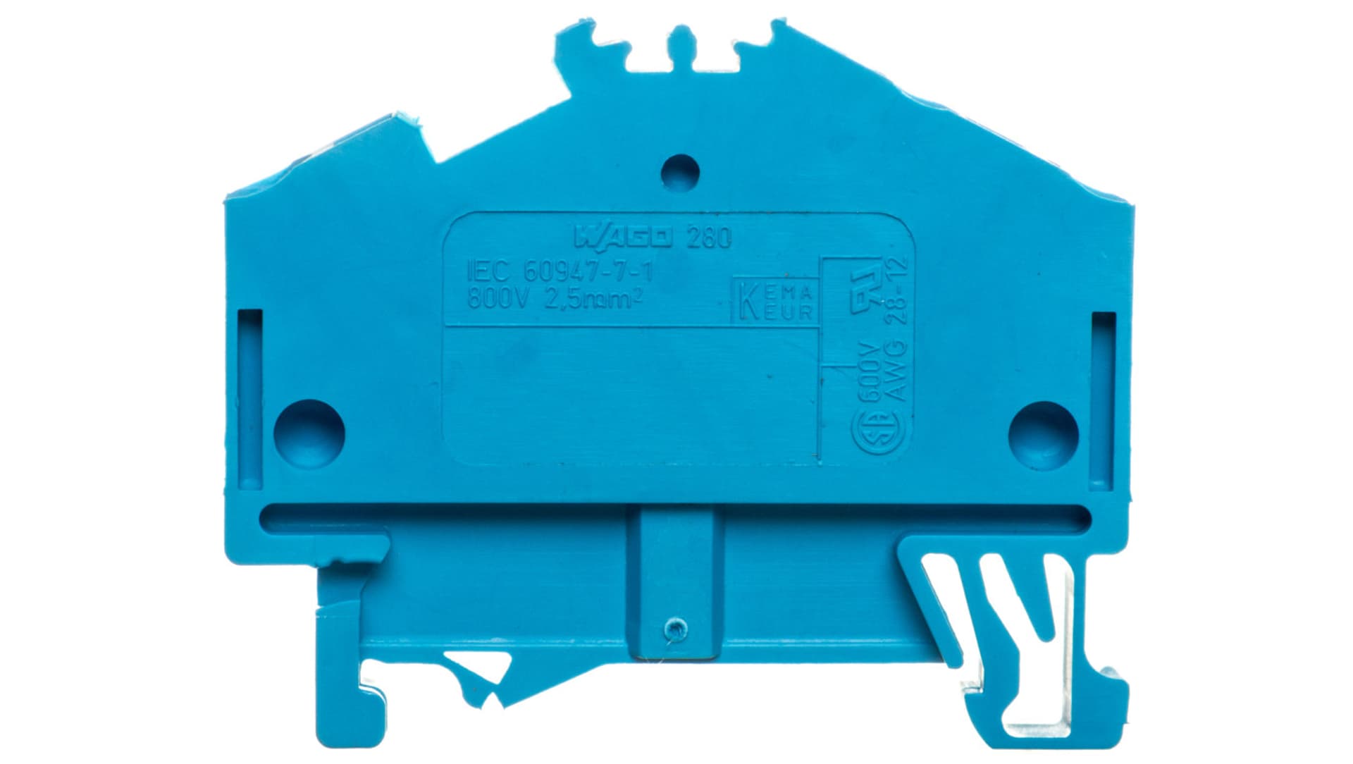 

Złączka szynowa 3-przewodowa 2,5mm2 niebieska 280-651