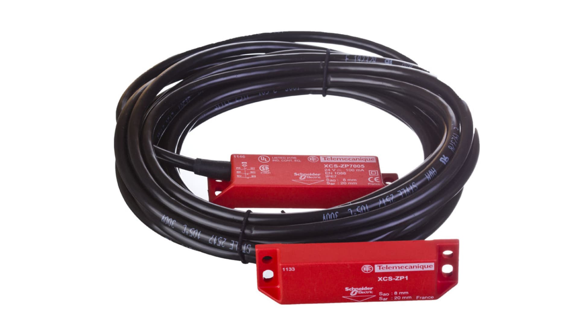 

Wyłącznik magnetyczny bezpieczeństwa 1Z 2R 24V DC przewód 5m XCSDMP7005