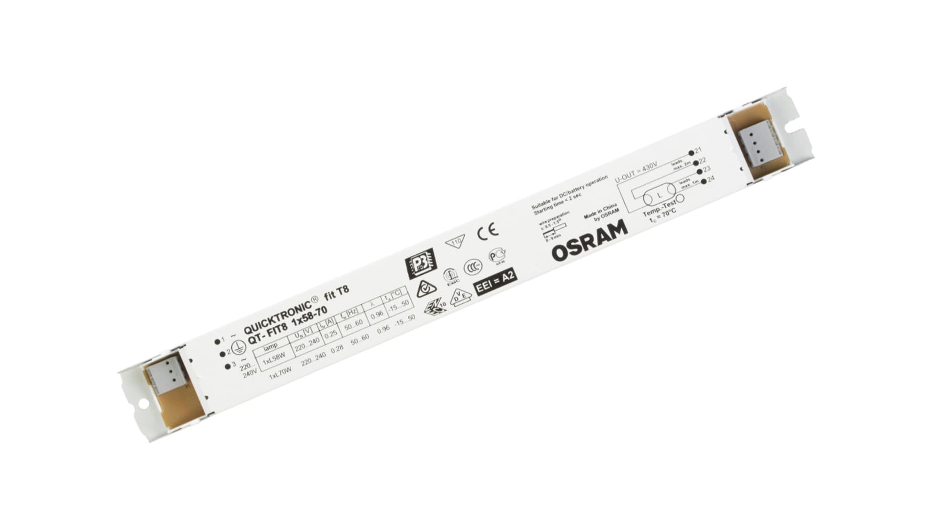 

Statecznik elektroniczny QT-FIT8 1x58-70W QUICKTRONIC FIT 4008321294227