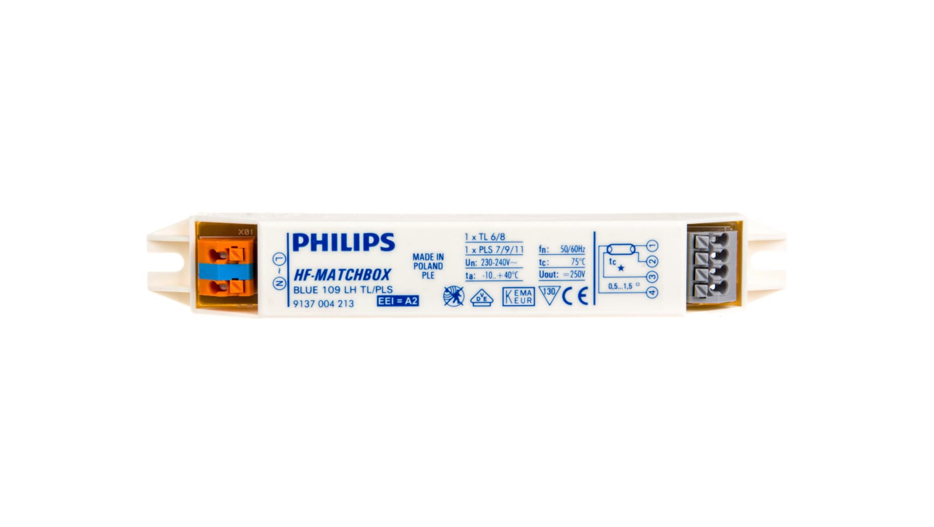 

Statecznik elektroniczny HF-MatchboxBLUE 109 8711500536808