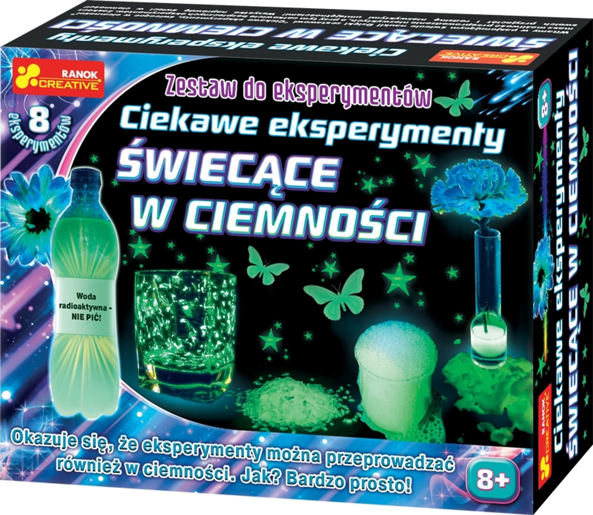 

CIEKAWE EKSPERYMENTY ŚWIECĄCE W CIEMNOŚCI RANOK
