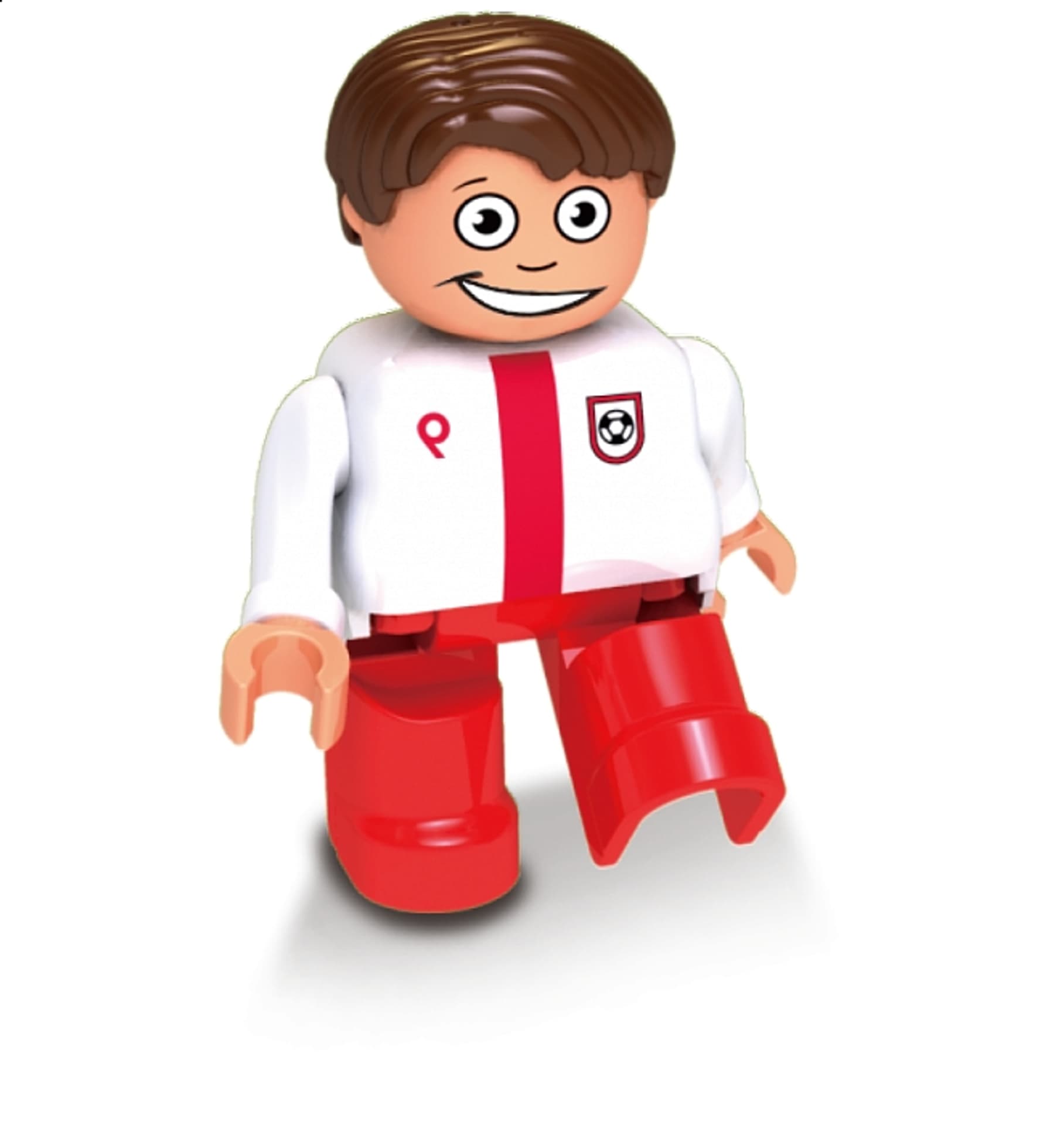 

KLOCKI MUBI FIGURKA LUDZIK PIŁKARZ
