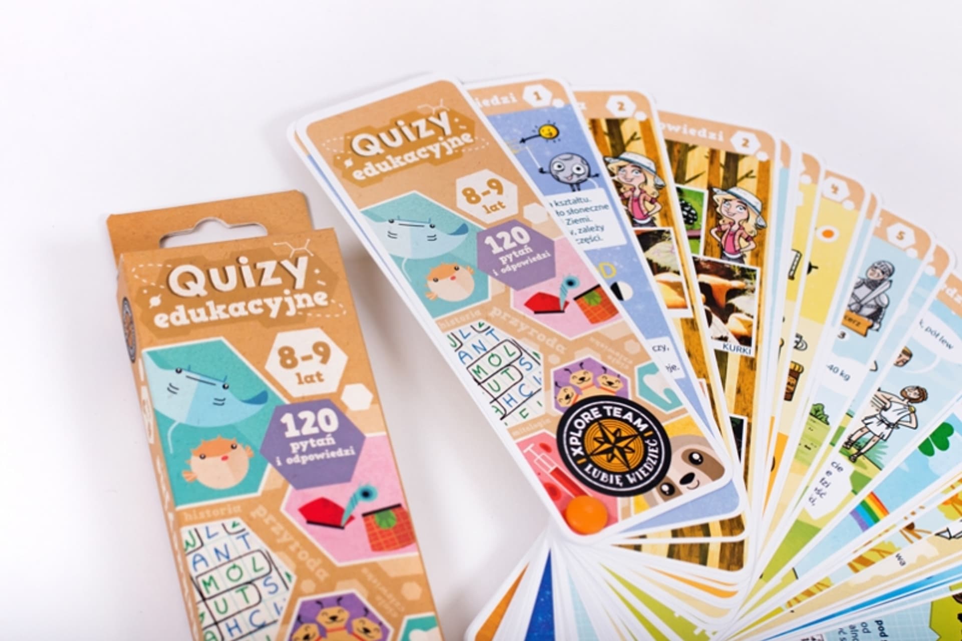 

QUIZY EDUKACYJNE DLA DZIECI OD 8-9 LAT XPLORE TEAM