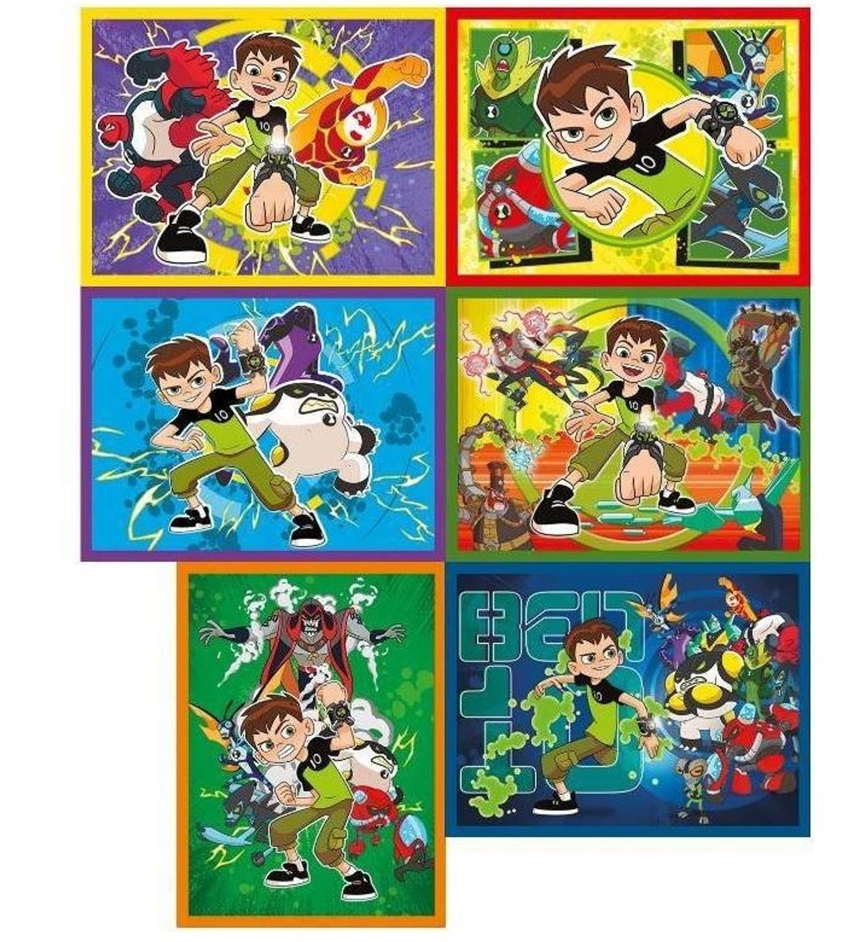 

BEN 10 KLOCKI OBRAZKOWE 12 EL CARTOON NETWORK W WALIZCE
