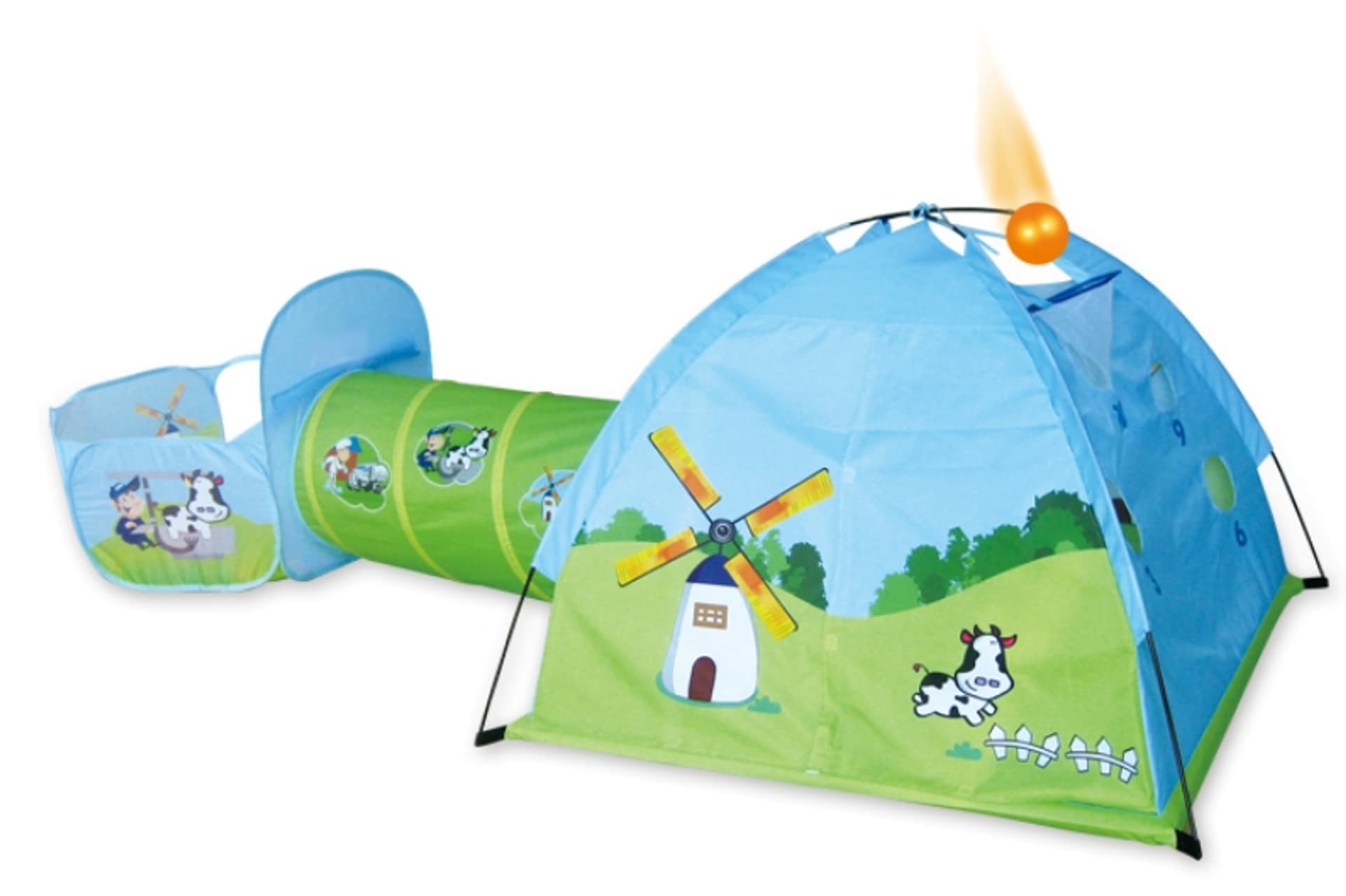 

SAMOROZKŁADAJĄCY NAMIOT TUNEL PLAC ZABAW WESOŁA FARMA