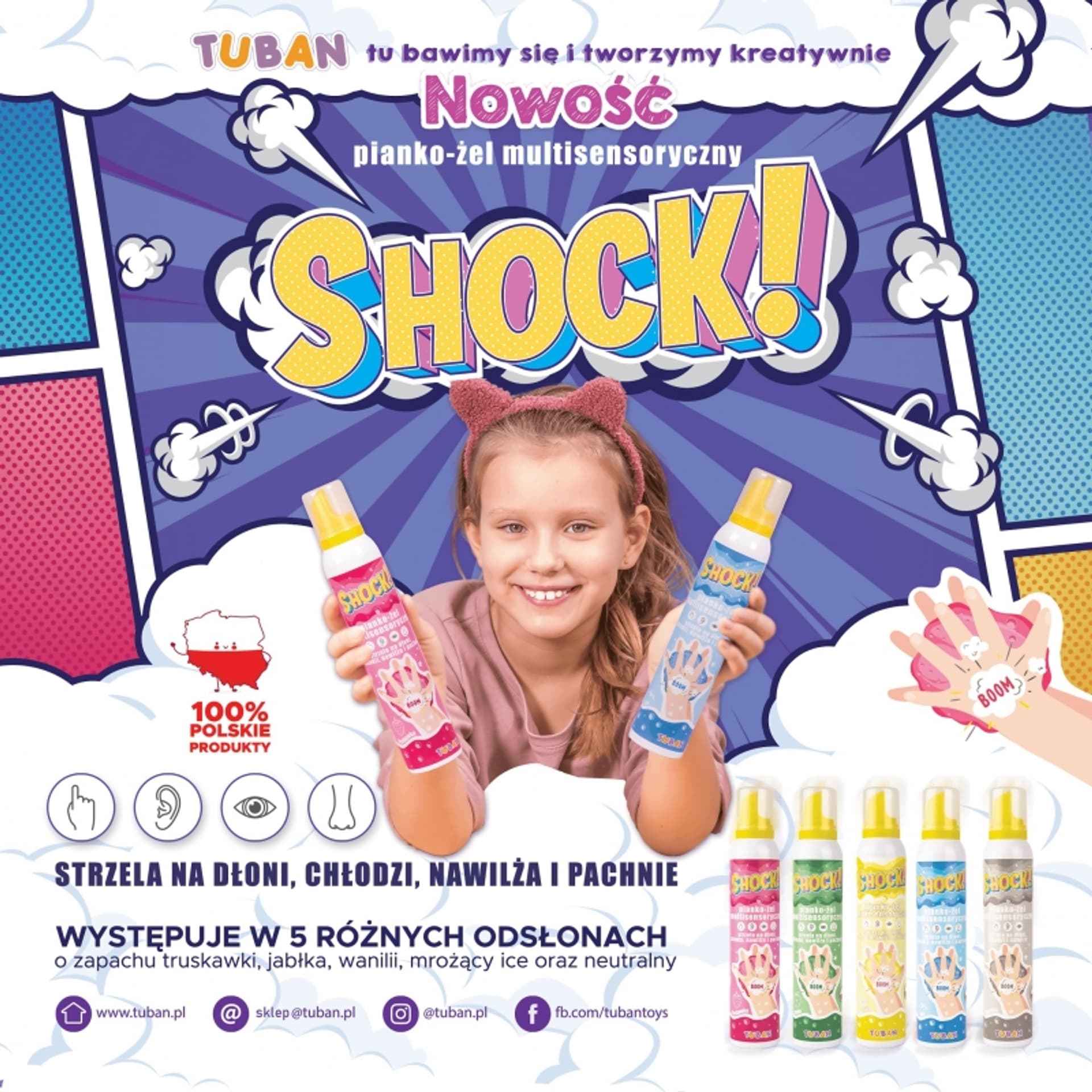 

SHOCK MULTISENSORYCZNY PIANKO-ŻEL 200 ML NEUTRALNY