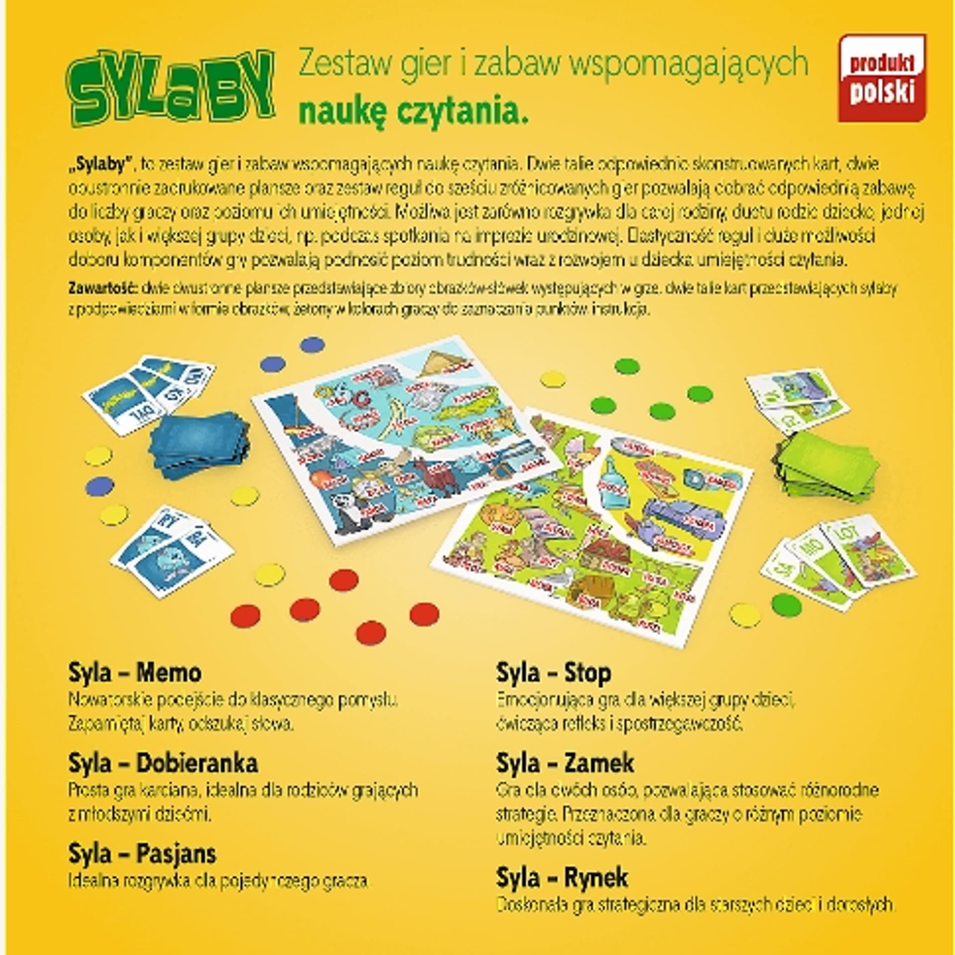 

GRA EDUKACYJNA SYLABY 6 W 1 TREFL