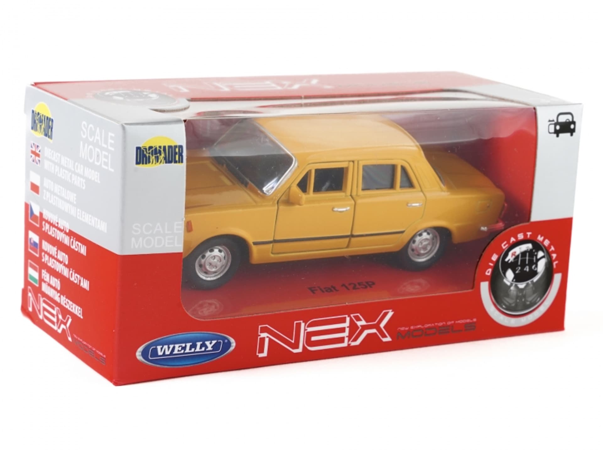 

WELLY FIAT 125P 1:34 SAMOCHÓD KOLEKCJONERSKI