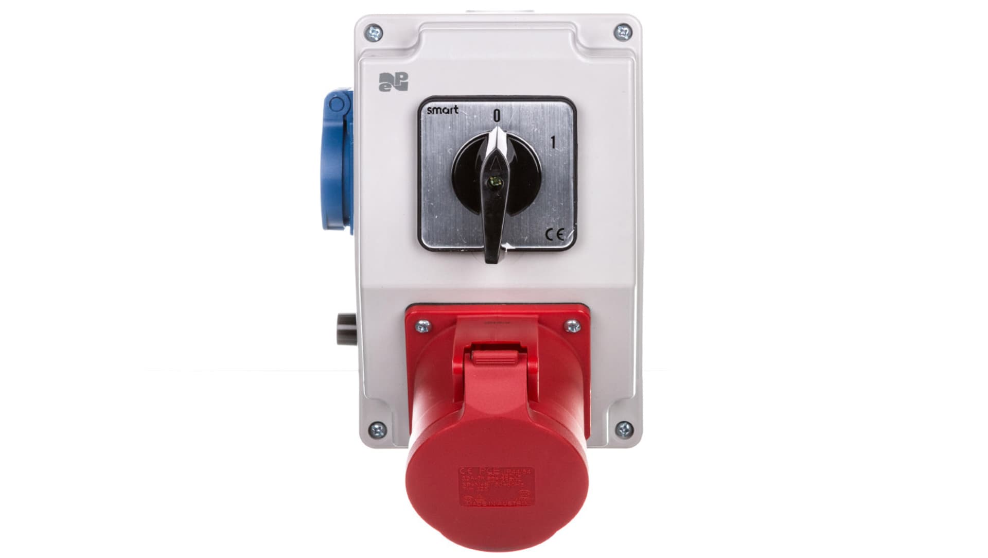 

Zestaw instalacyjny z gniazdem 32A 5P+2P+Z RS-Z (0-1) czerwony 6275-00