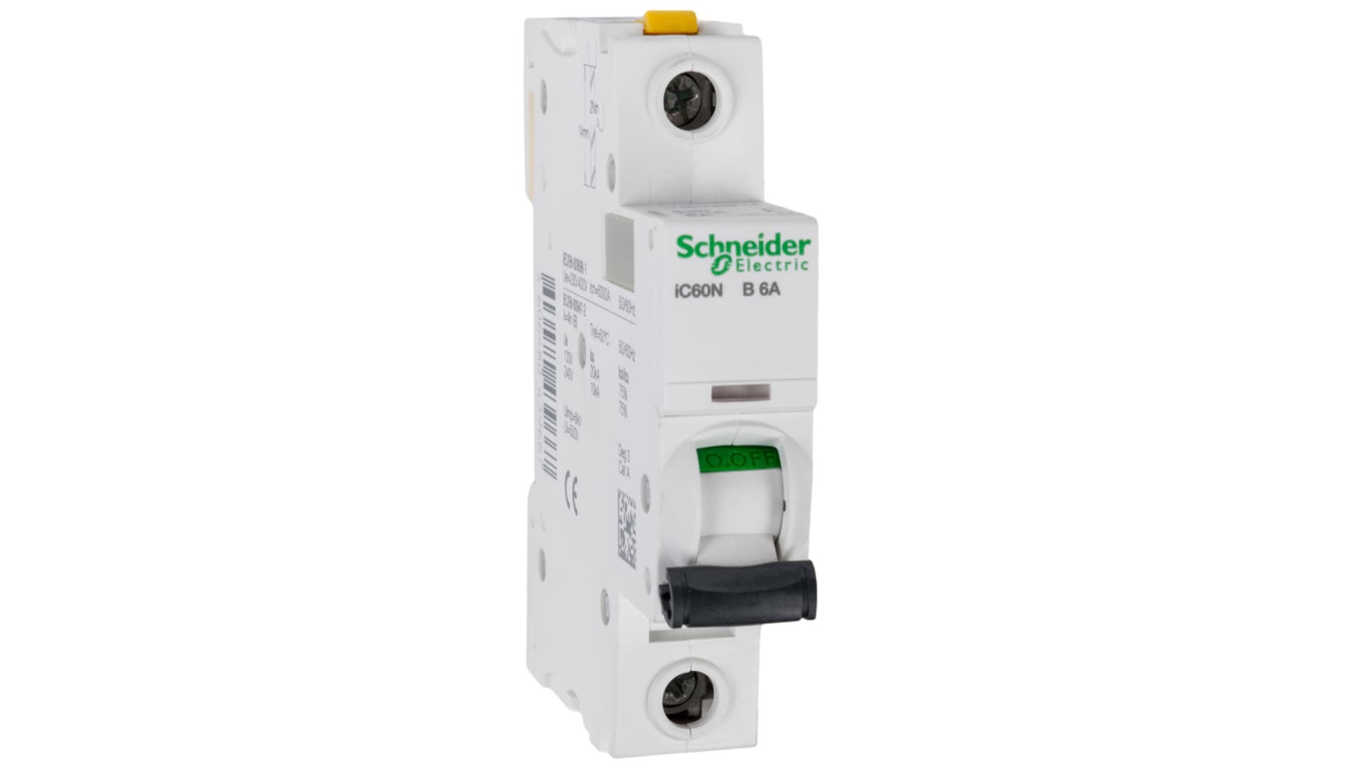

Wyłącznik nadprądowy 1P B 6A 6kA AC iC60N-B6 A9F03106
