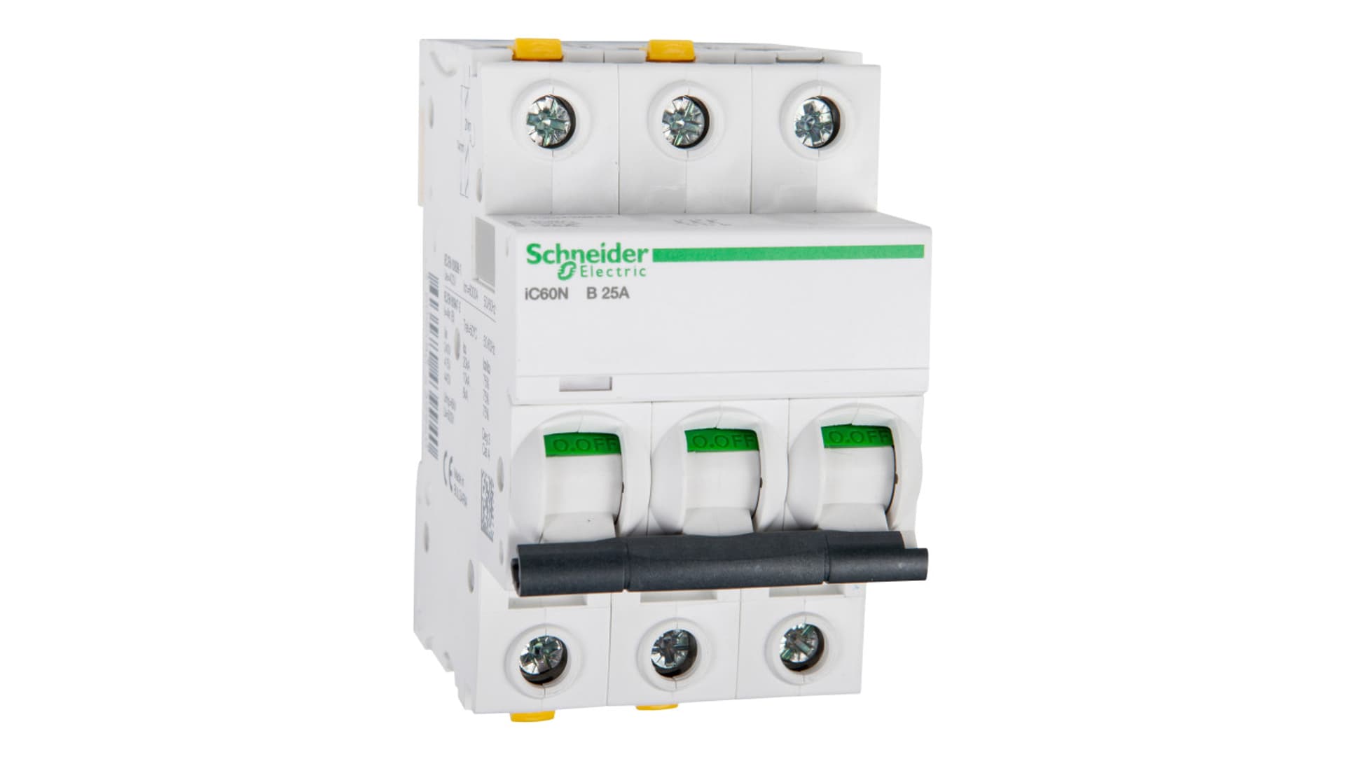 

Wyłącznik nadprądowy 3P B 25A 6kA AC iC60N-B25-3 A9F03325