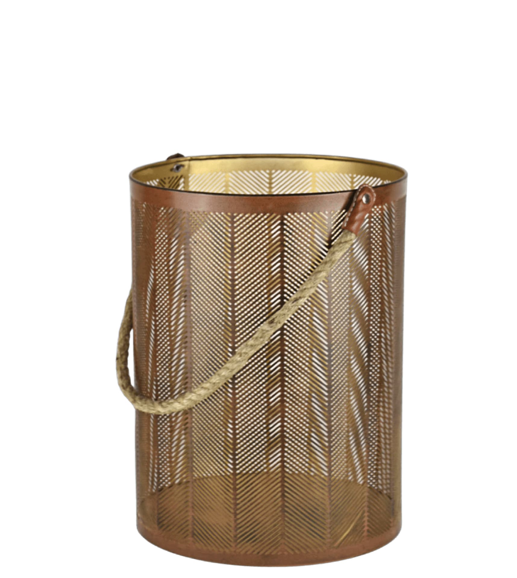 

Lampion Indyjski Gold wys. 21 cm (rozmiar wys. 21cm)