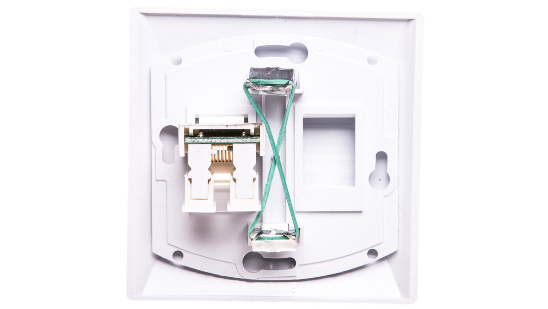 

AKCENT Gniazdo komputerowe pojedyncze RJ45 kat.5e FOREX białe GPK-1A/F/00