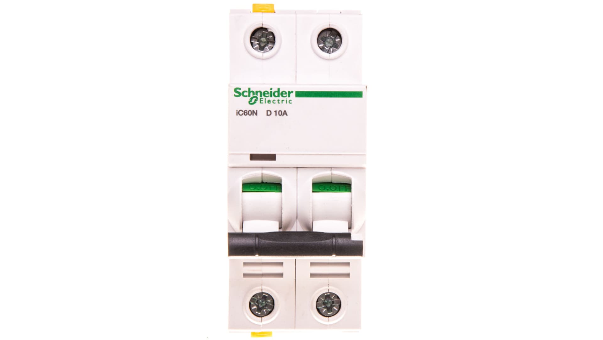 

Wyłącznik nadprądowy 2P D 10A 6kA AC iC60N-D10-2 A9F05210