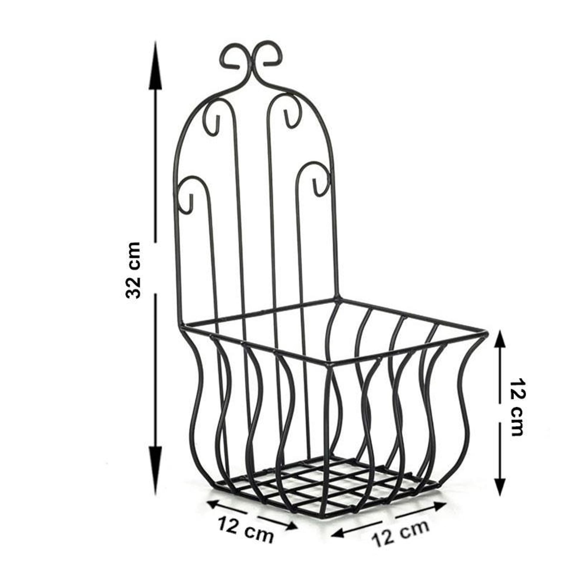 

Kwietnik ścienny wys. 32 cm