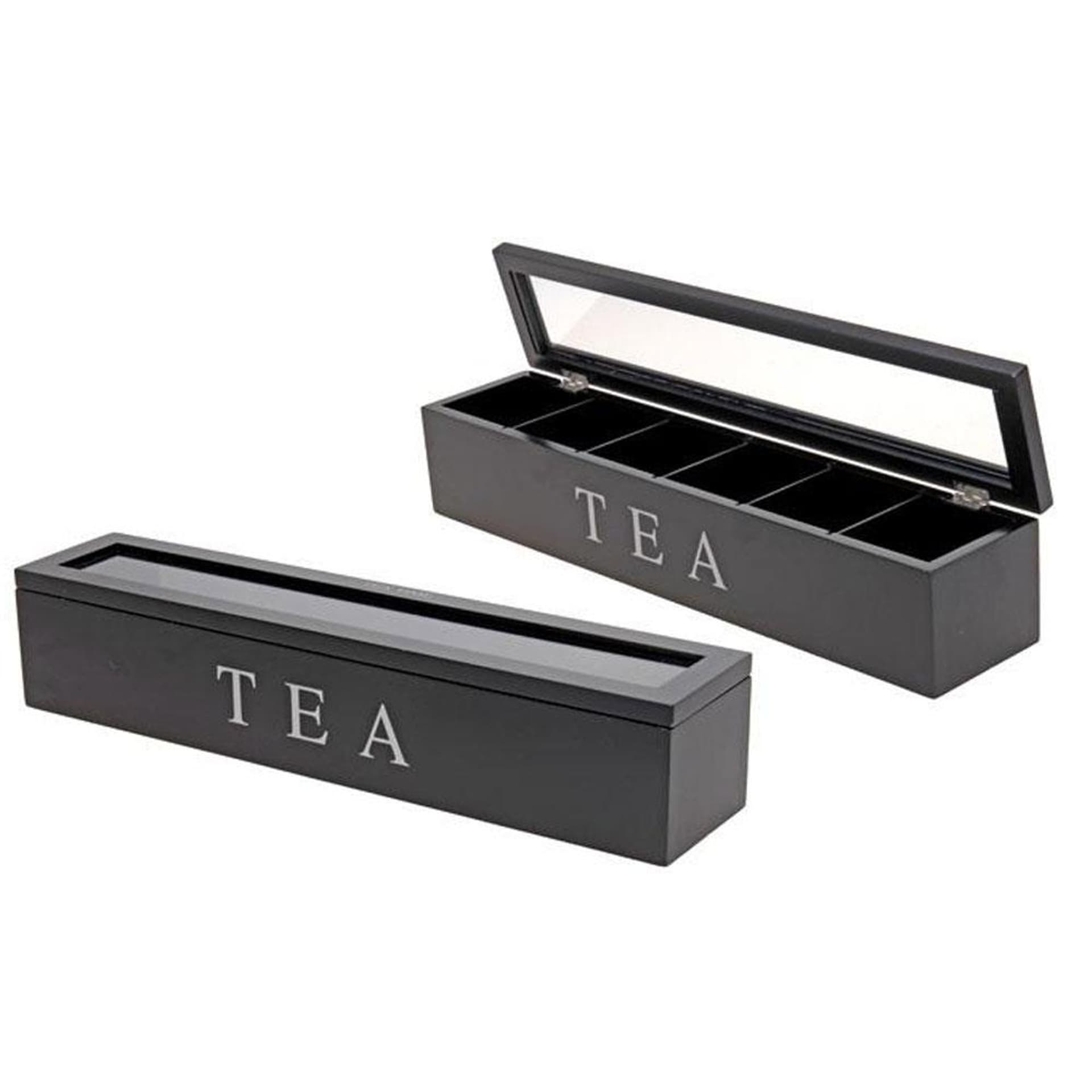 

Pudełko na herbatę Tea Box, 6 przegródek