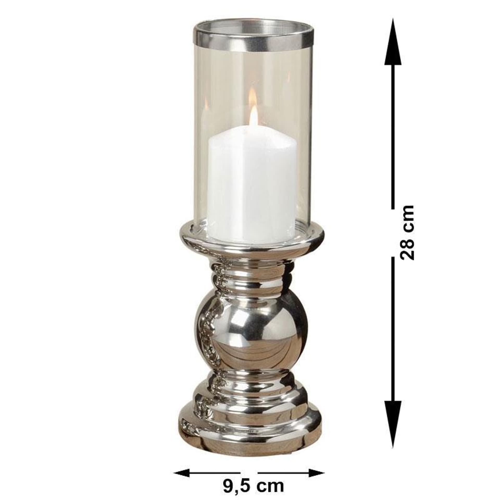 

Świecznik Maseru Baluster wys 28 cm
