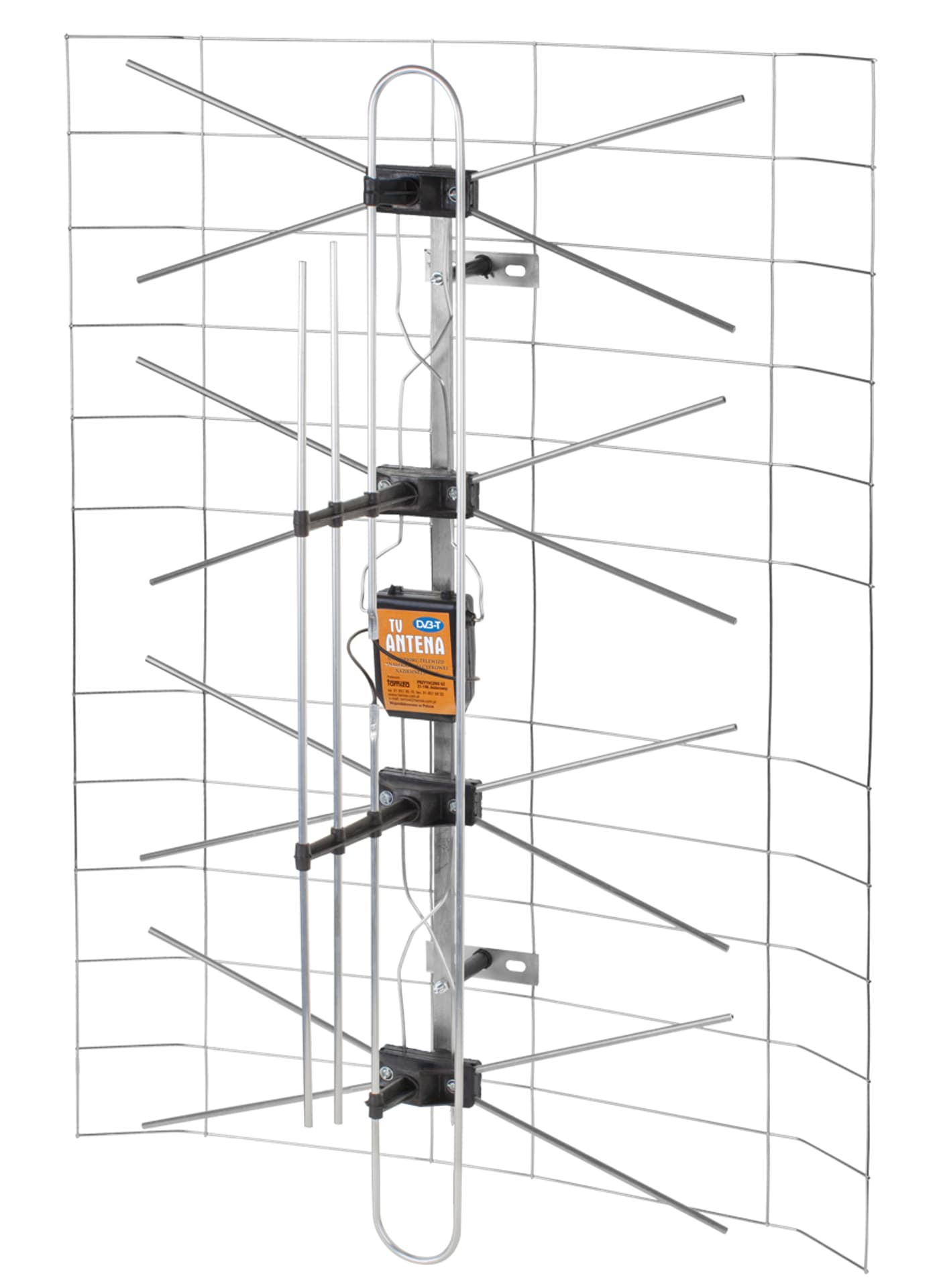 

Antena TV siatkowa kompletna(zasilacz+wzmacniacz)+DIPOL 3DX, Zasilacz+wzmacniacz)+dipol 3d