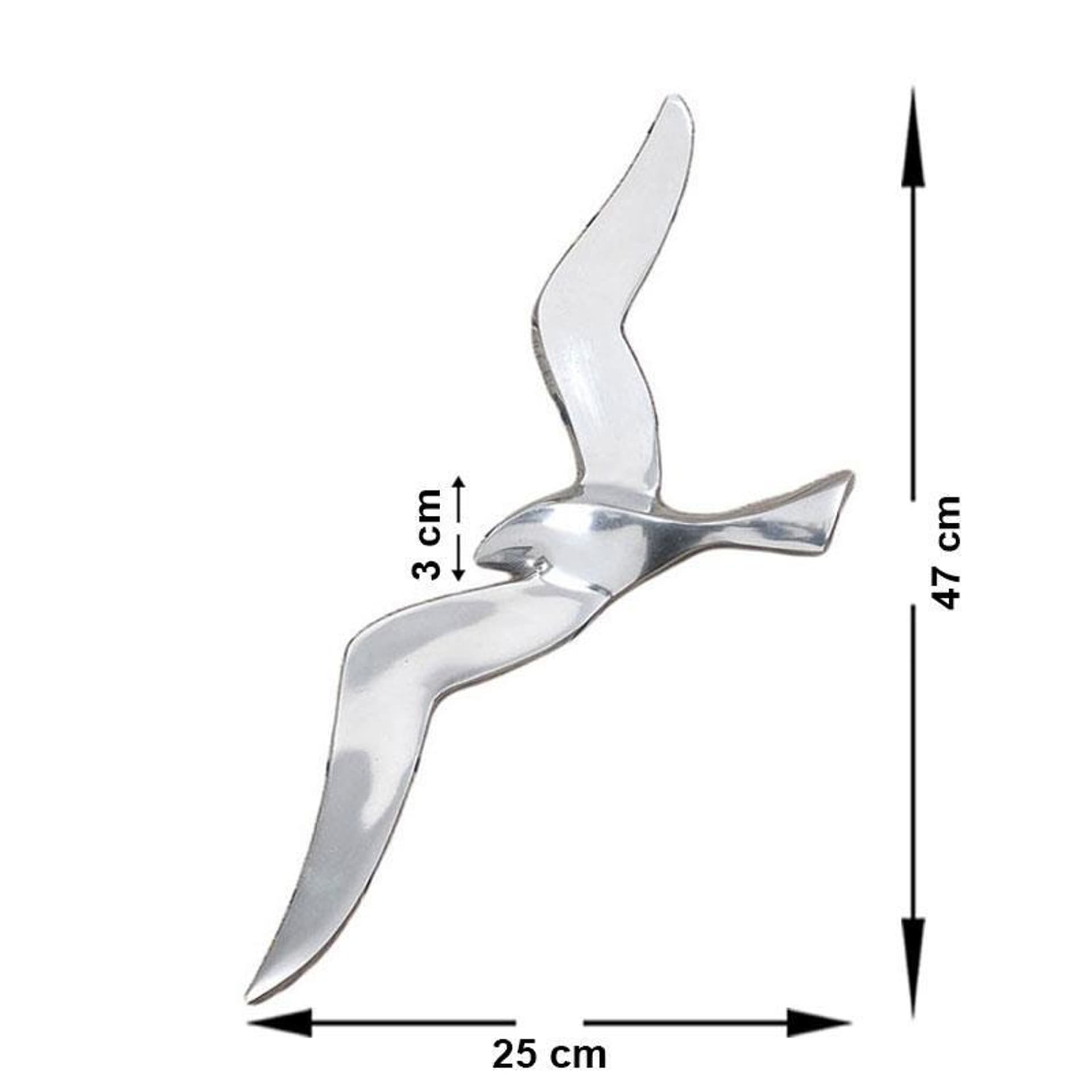 

Ozdoba ścienna Mewa 47 cm