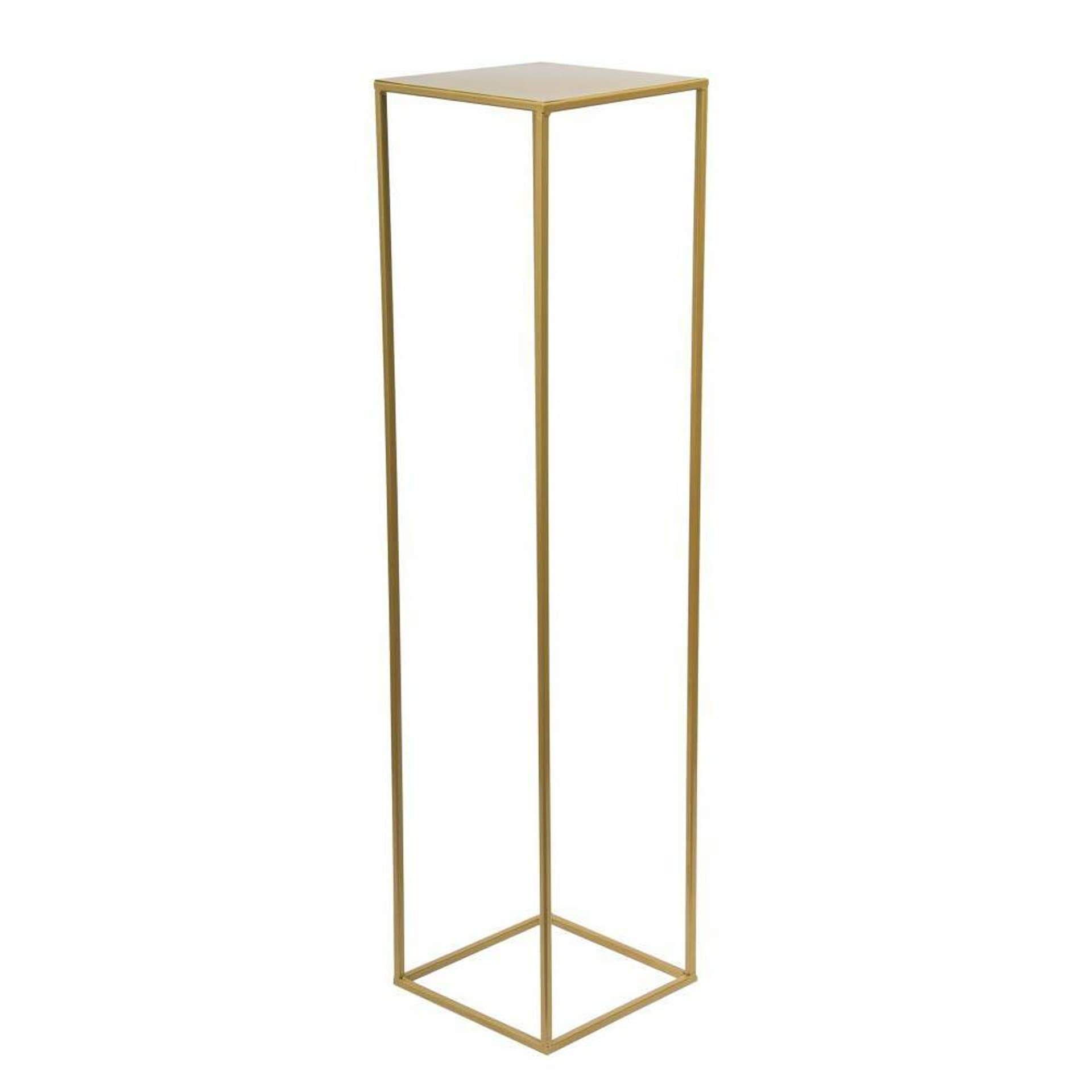 

Złoty nowoczesny kwietnik stojący 100 cm LOFT