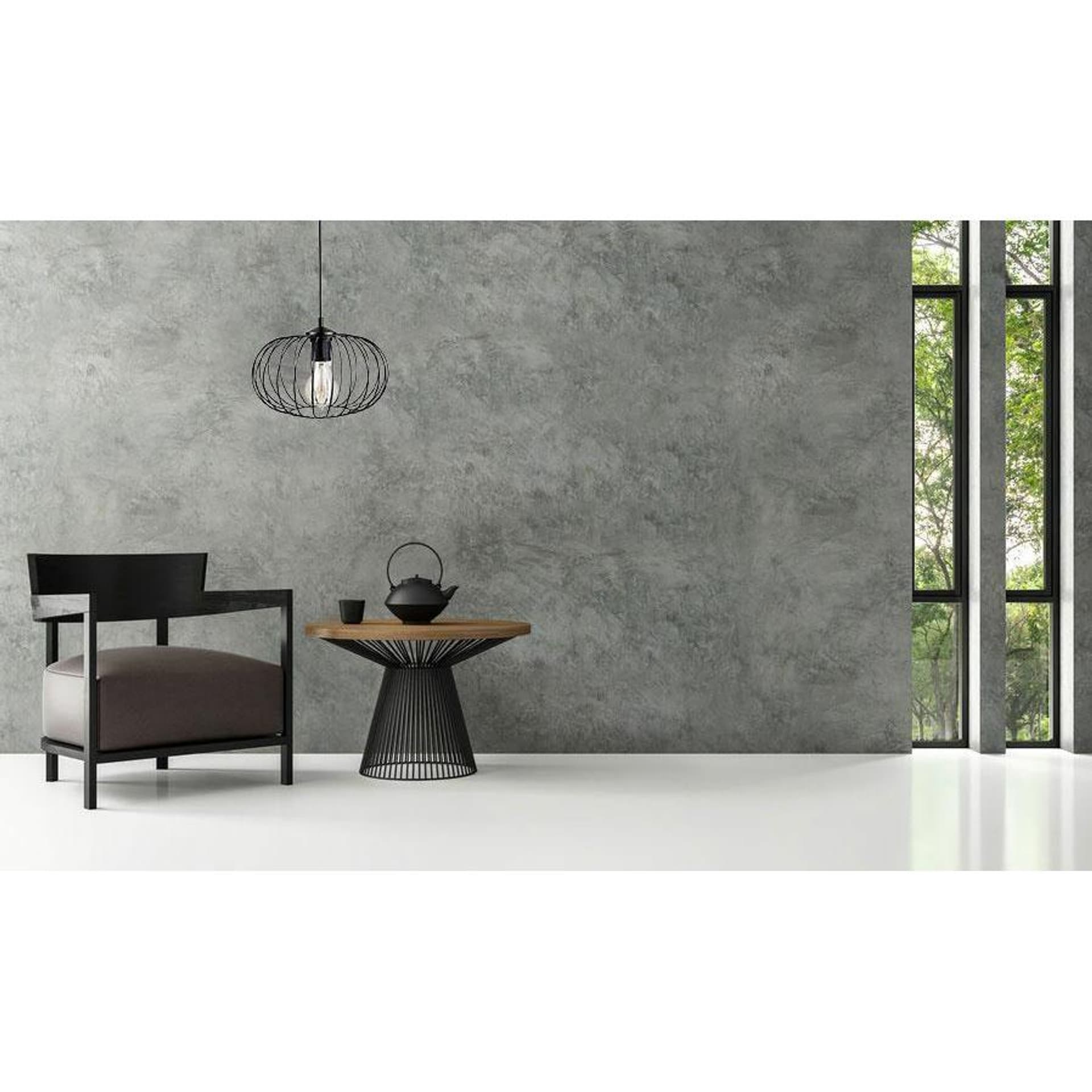 

Lampa wisząca druciana 26 cm czarna