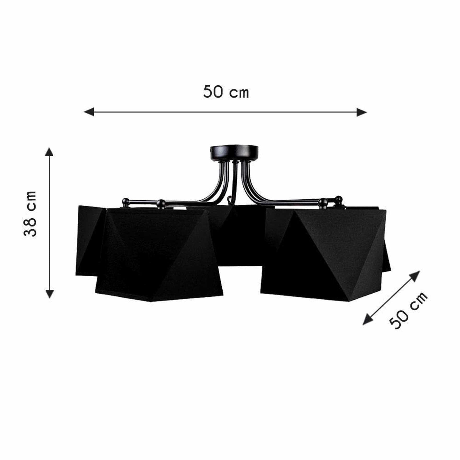 

Lampa sufitowa Piazza Cinque