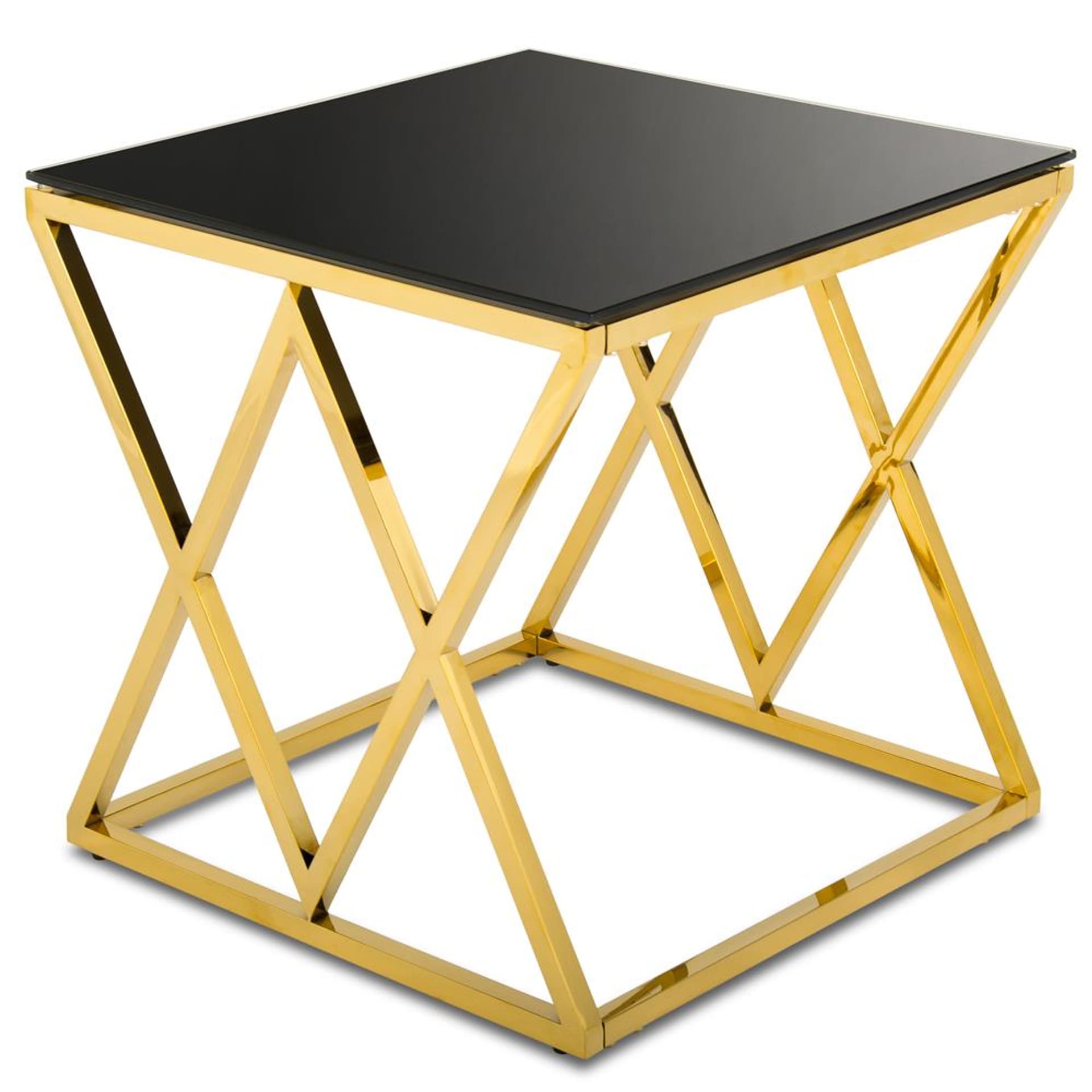 

Stolik kawowy Timantti Gold Black 55 cm
