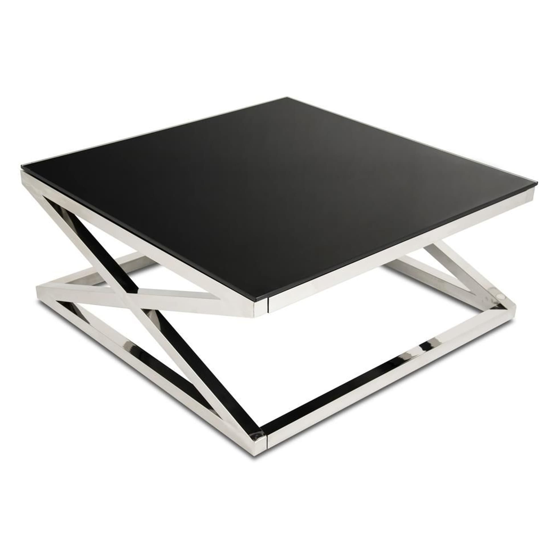 

Stolik kawowy Saliba Silver Black 100 cm