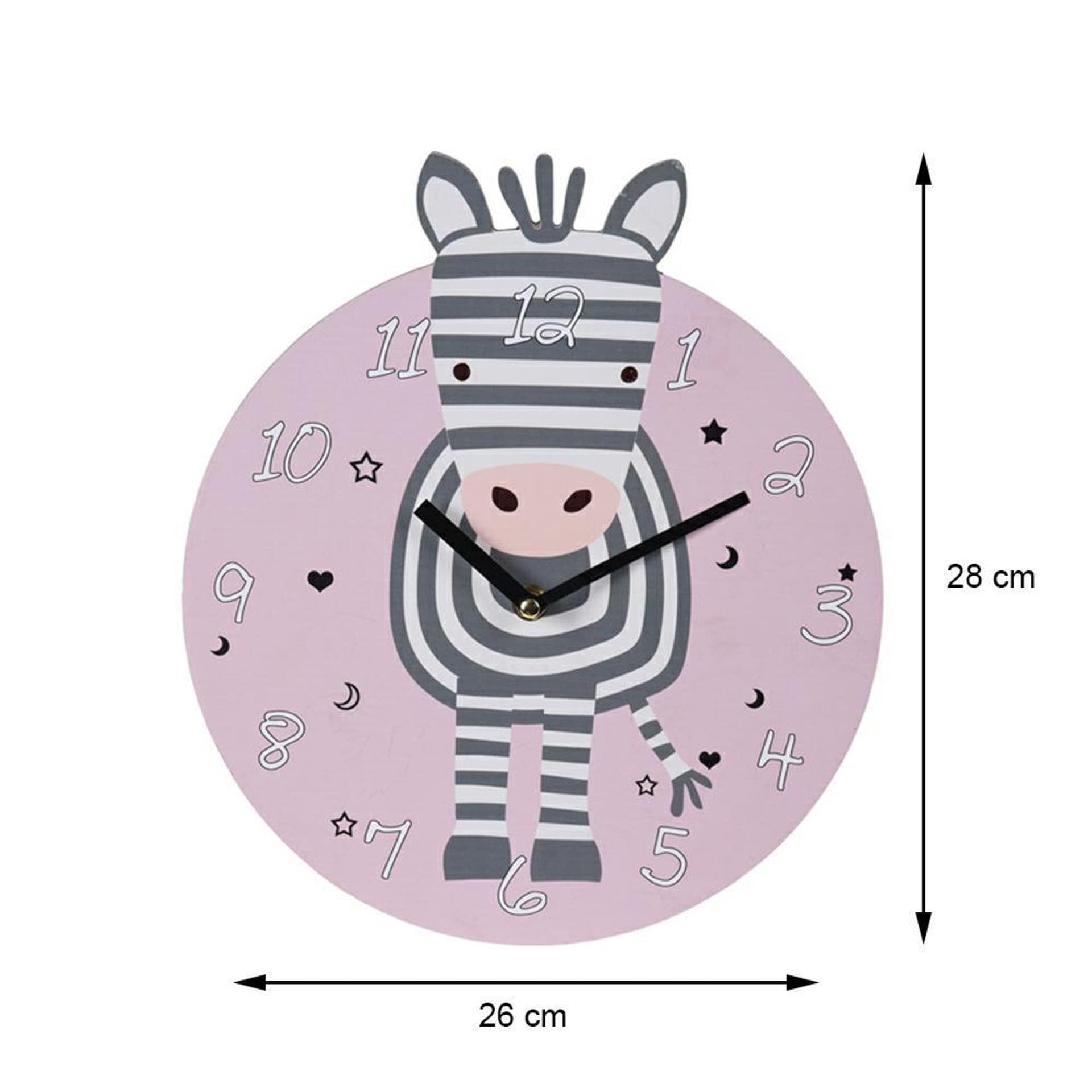

Zegar ścienny okrągły Zebra