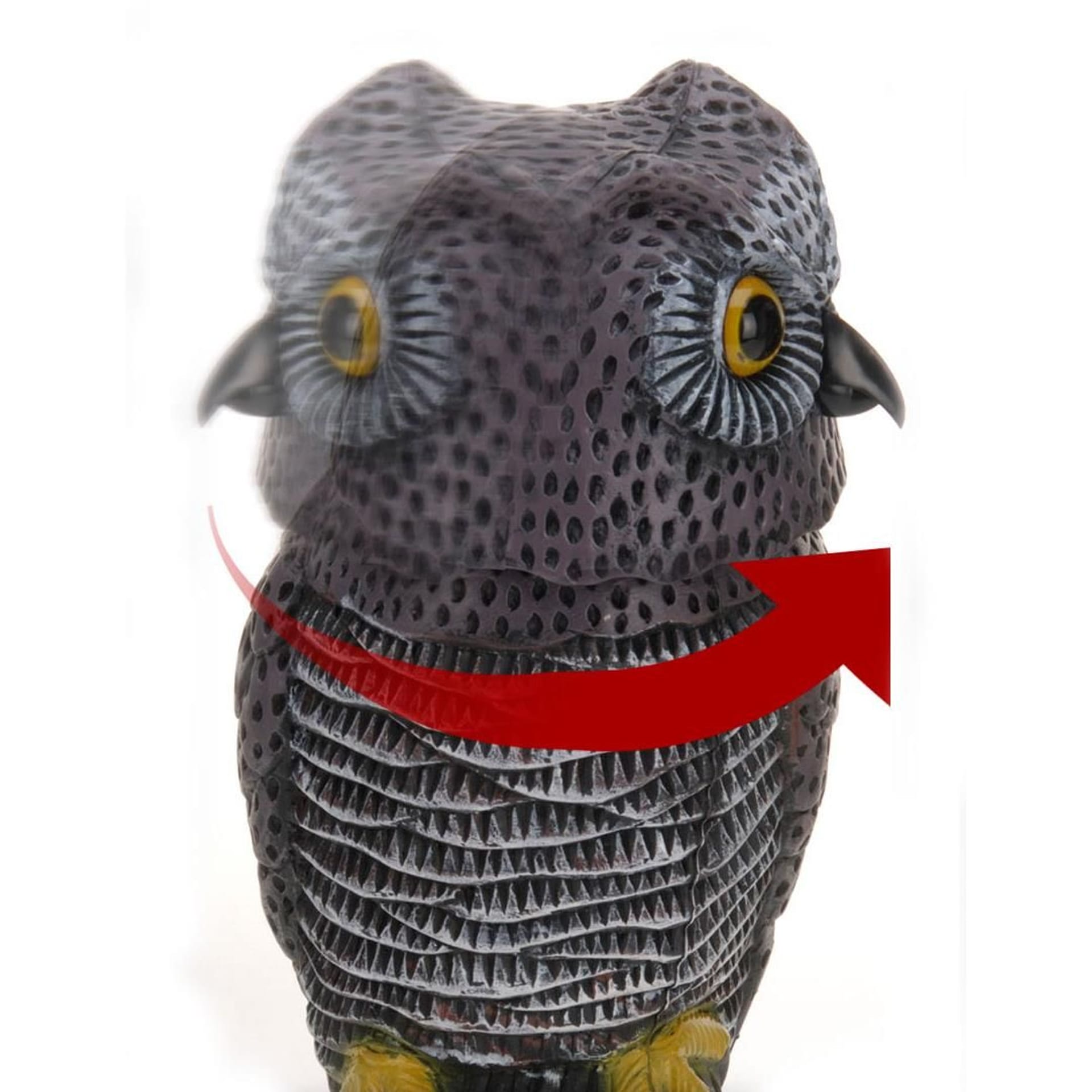 

Sowa z ruchomą głową 38 cm wzór 1
