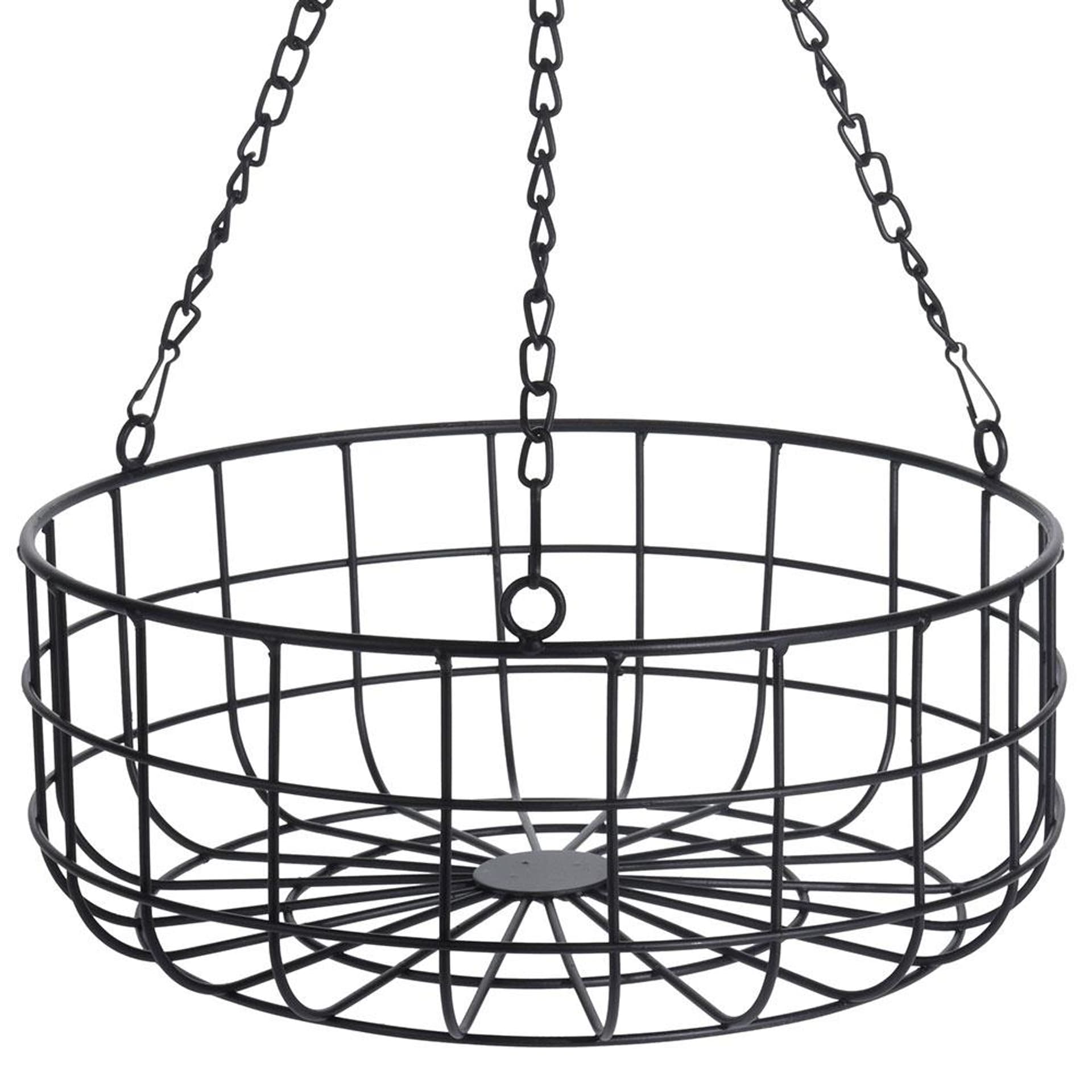 

Wiszący koszyk metalowy 49x30 cm