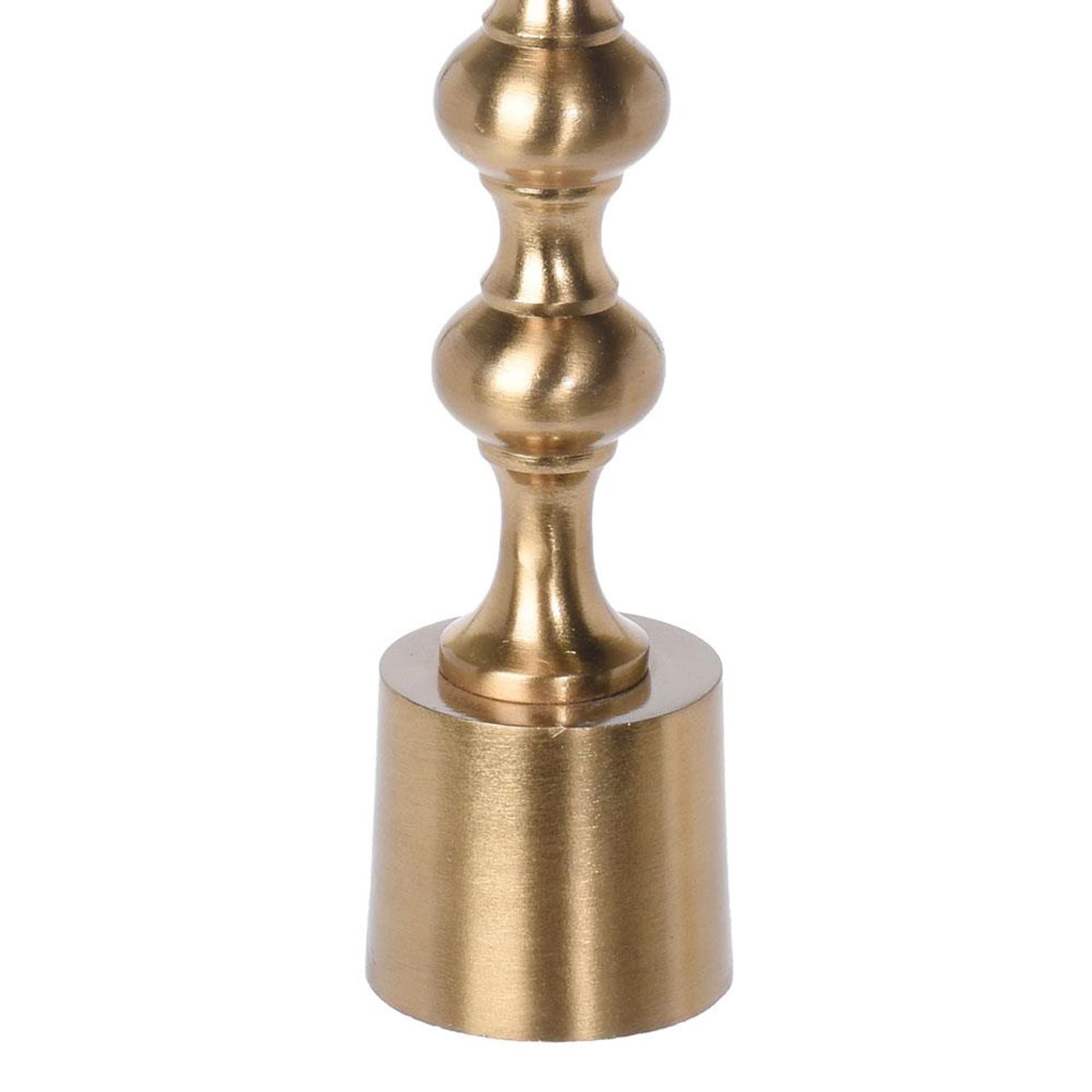 

Świecznik złoty w stylu glamour 23 cm