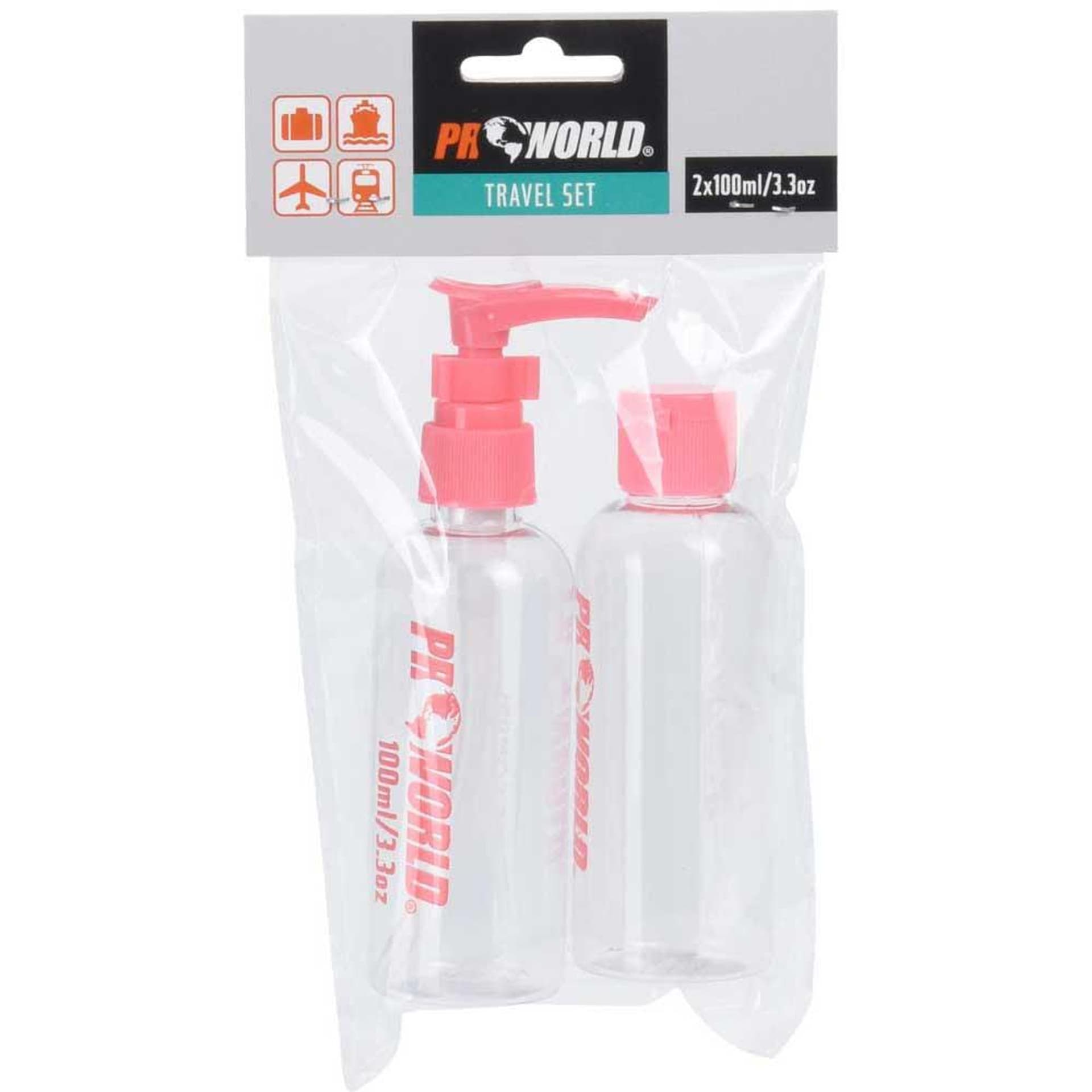 

Butelka z dozownikiem 2x100 ml niebieska