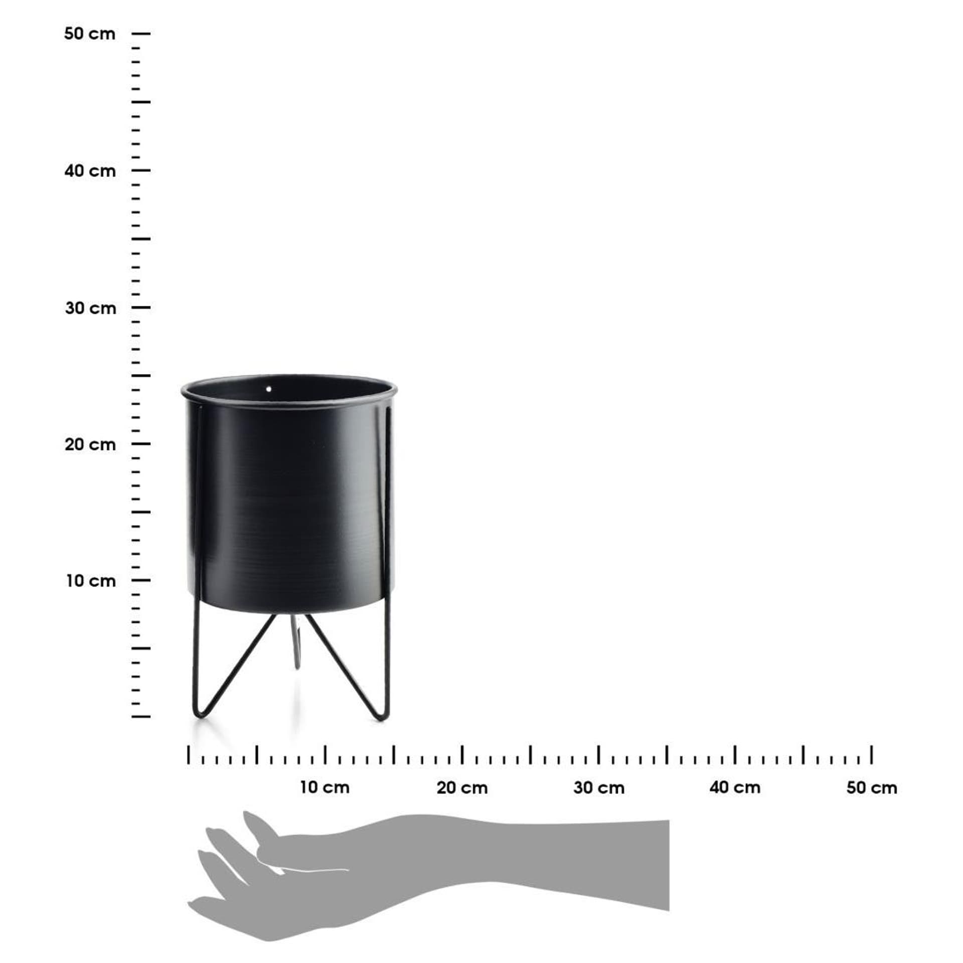 

Osłonka Swen Cylindre Black 23 cm