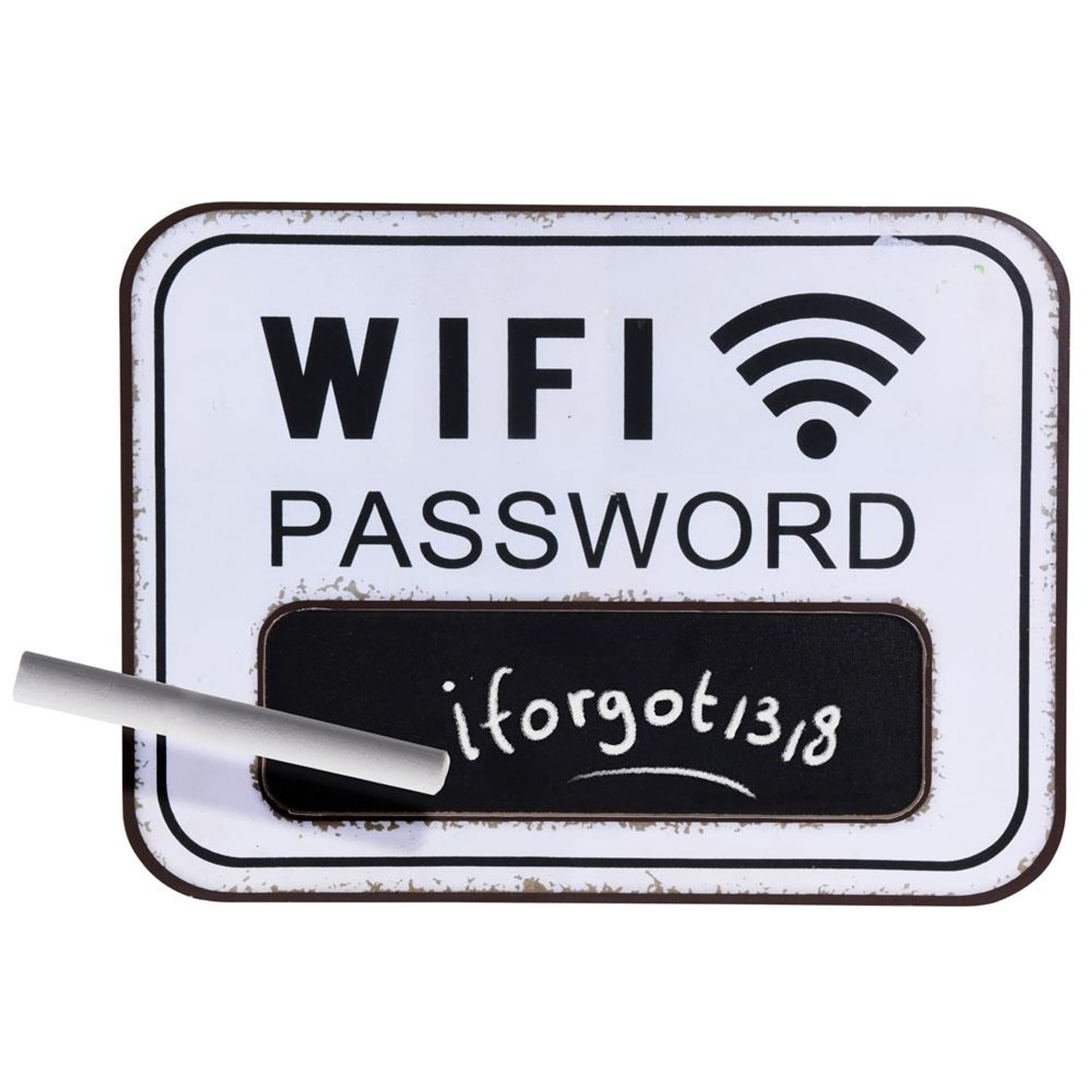 

Tablica ścienna biała Wifi Password