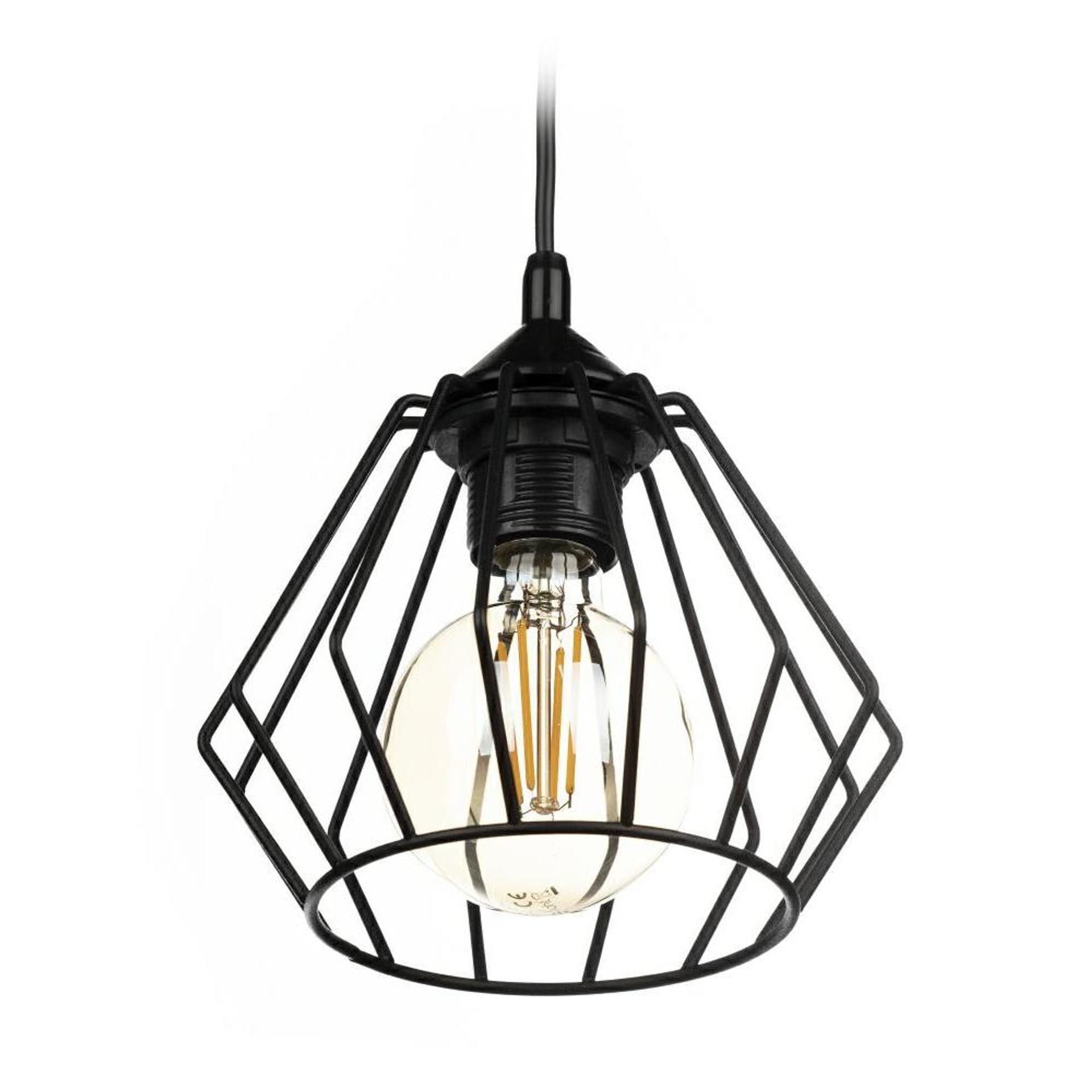 

Lampa wisząca WarsawLoft 13 cm czarna