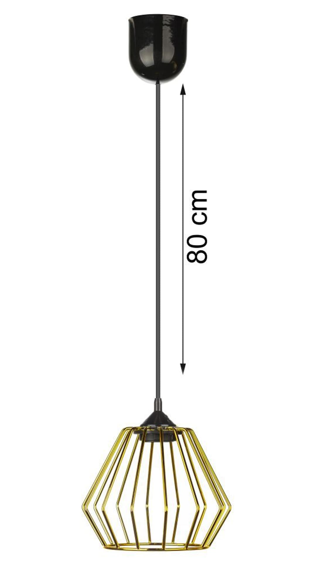 

Lampa wisząca WarsawLoft 13 cm złota