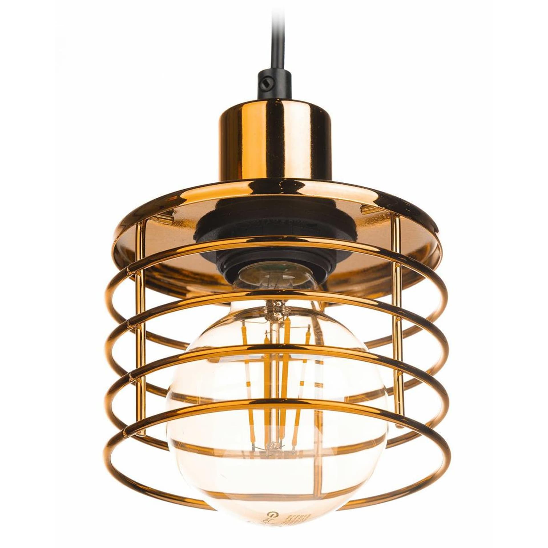 

Lampa wisząca LondonStyle 12 cm miedź